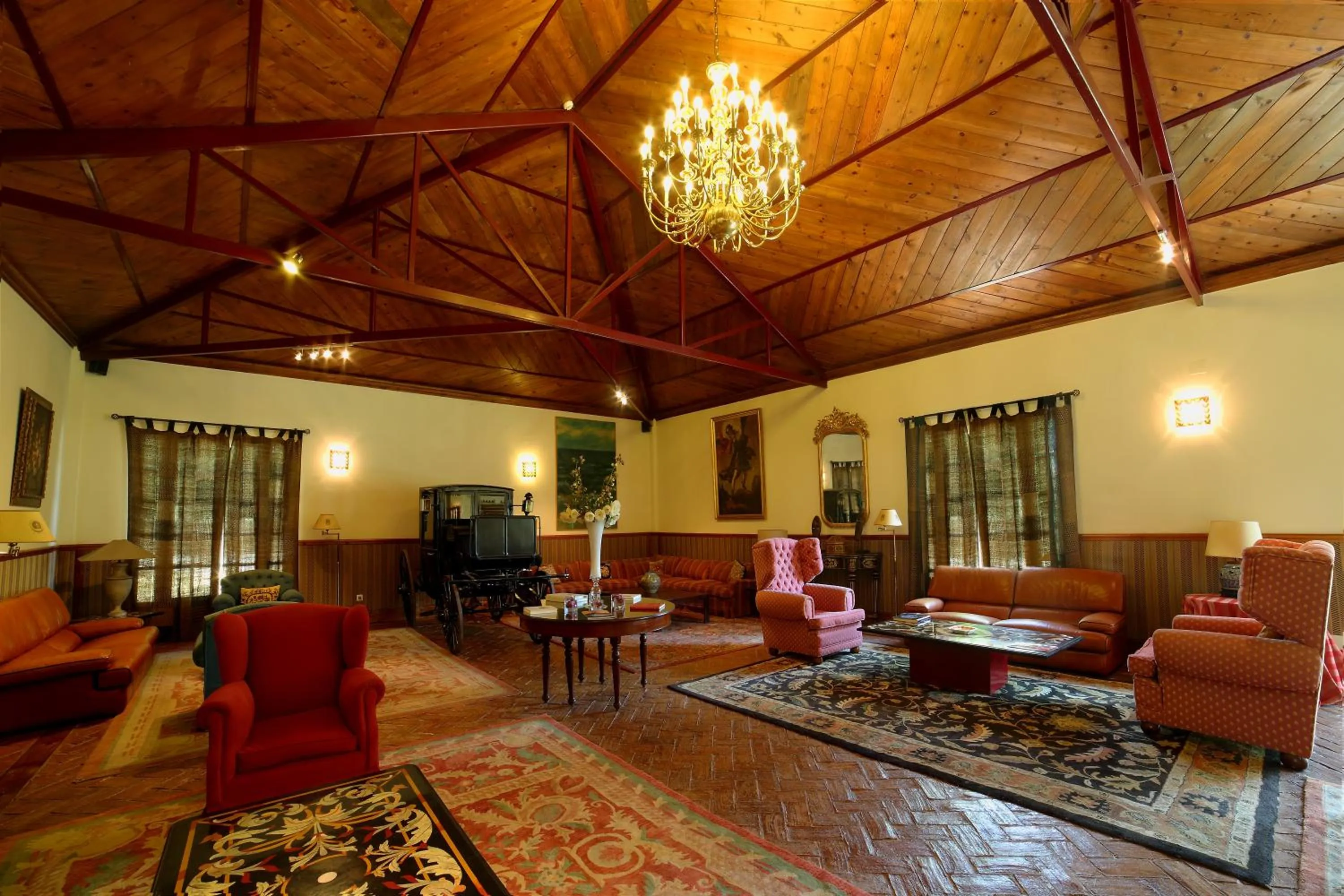 Communal lounge/ TV room, Restaurant/Places to Eat in Hotel Hacienda Montenmedio