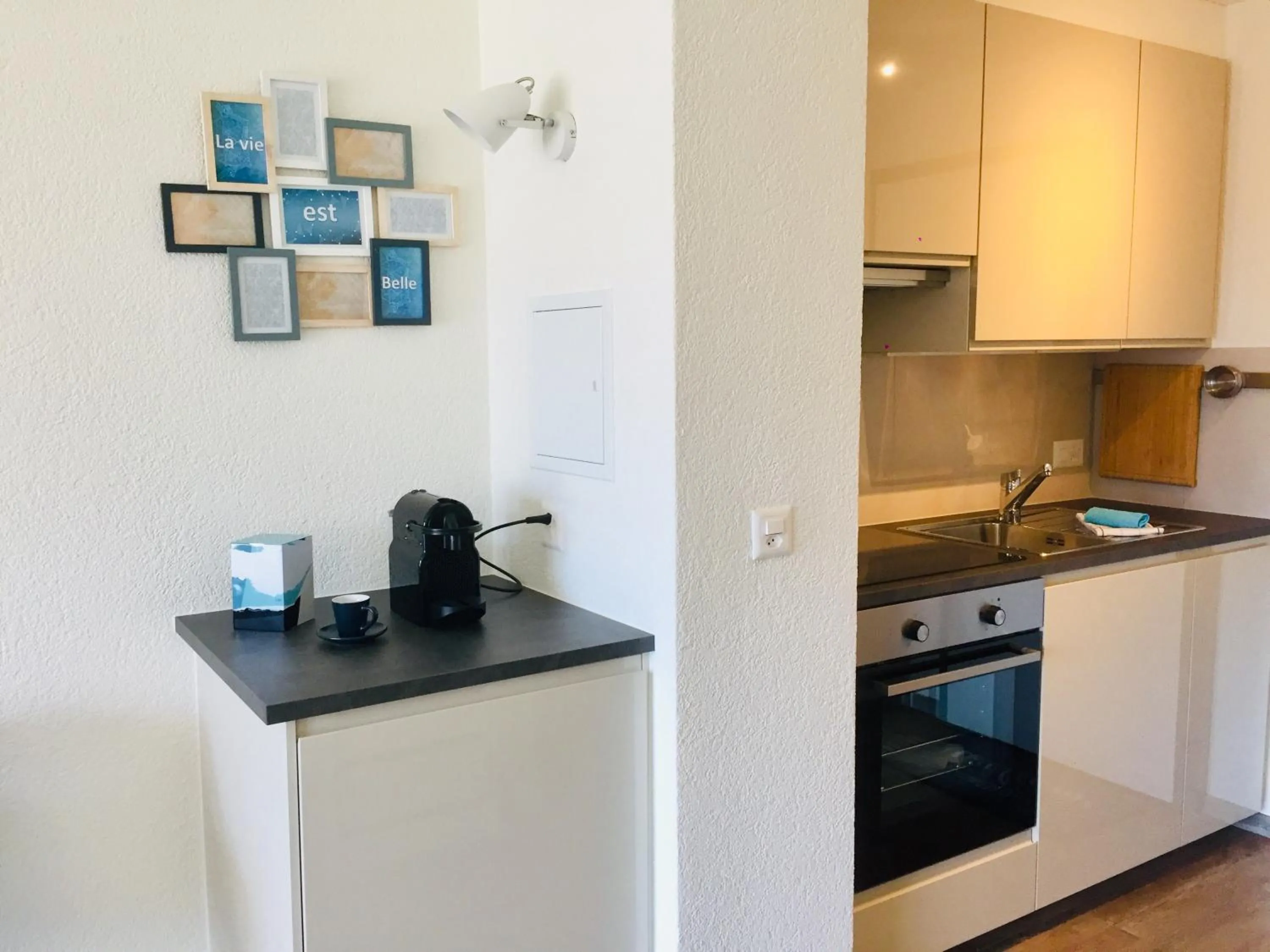 Kitchen or kitchenette in Saillon Evasion Sarl