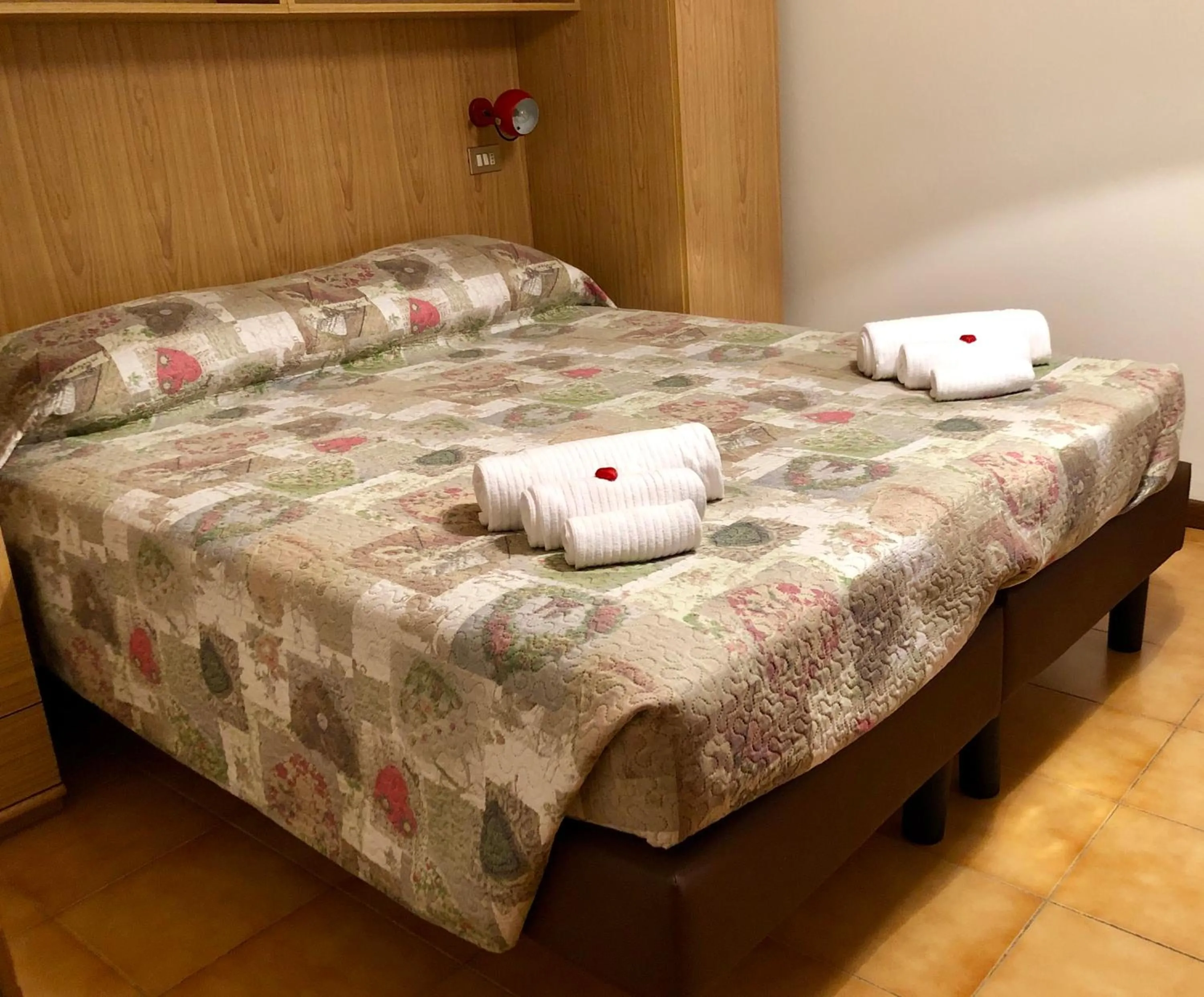 Bed in Hotel Garnì Villa Magnolia