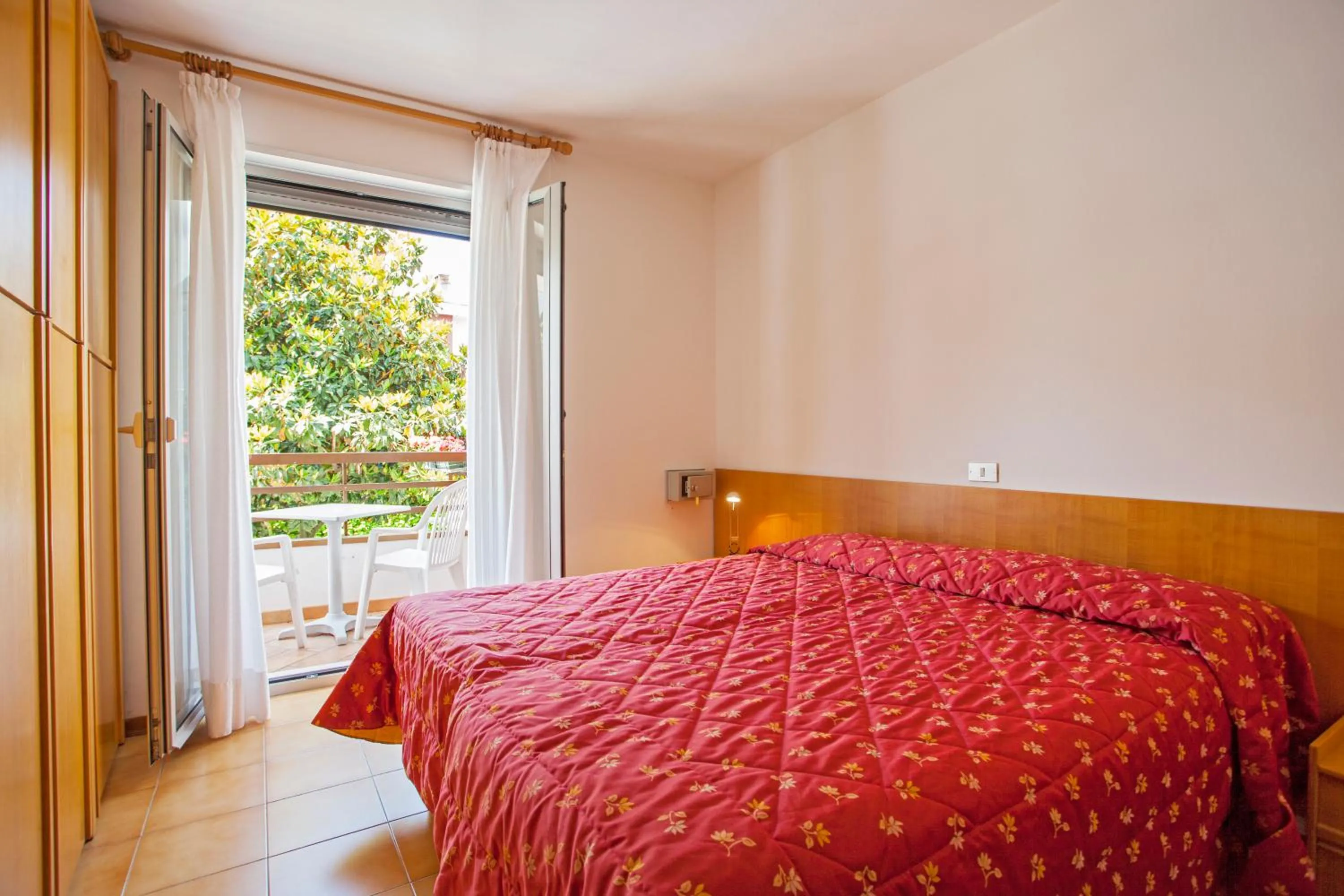 Bed in Hotel Garnì Villa Magnolia