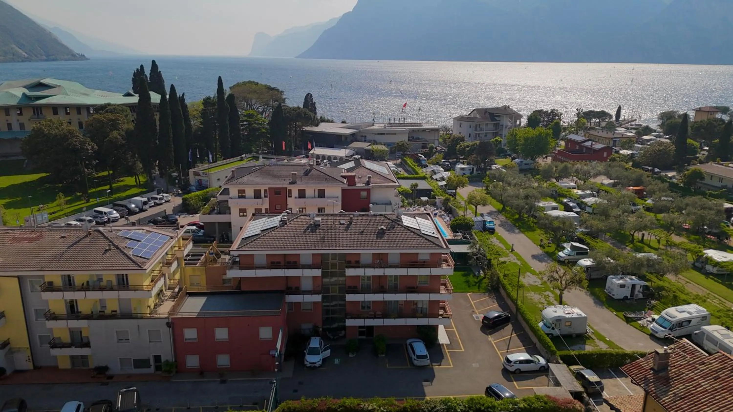 Property building in Hotel Garnì Villa Magnolia