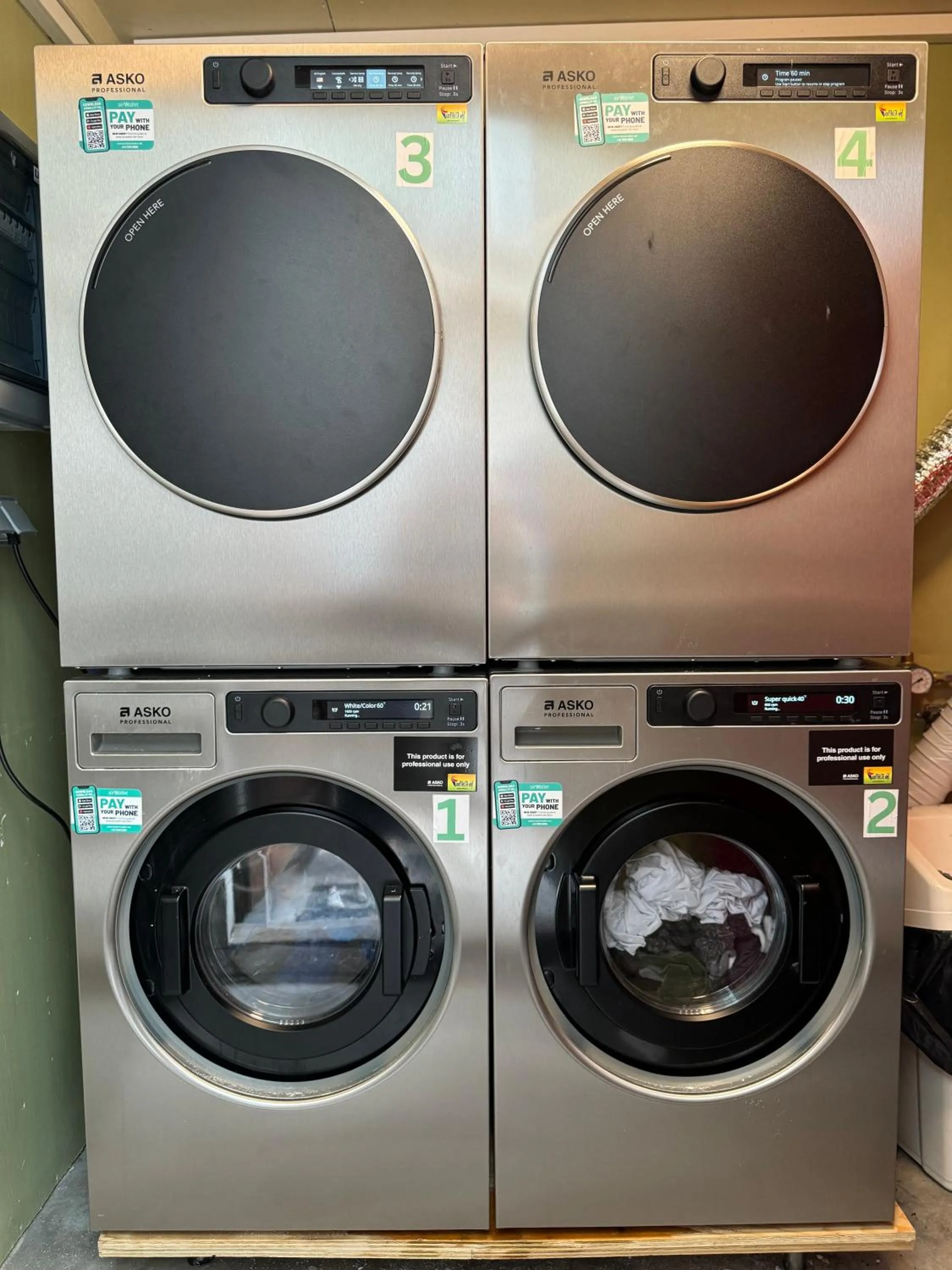 laundry in Akureyri Backpackers