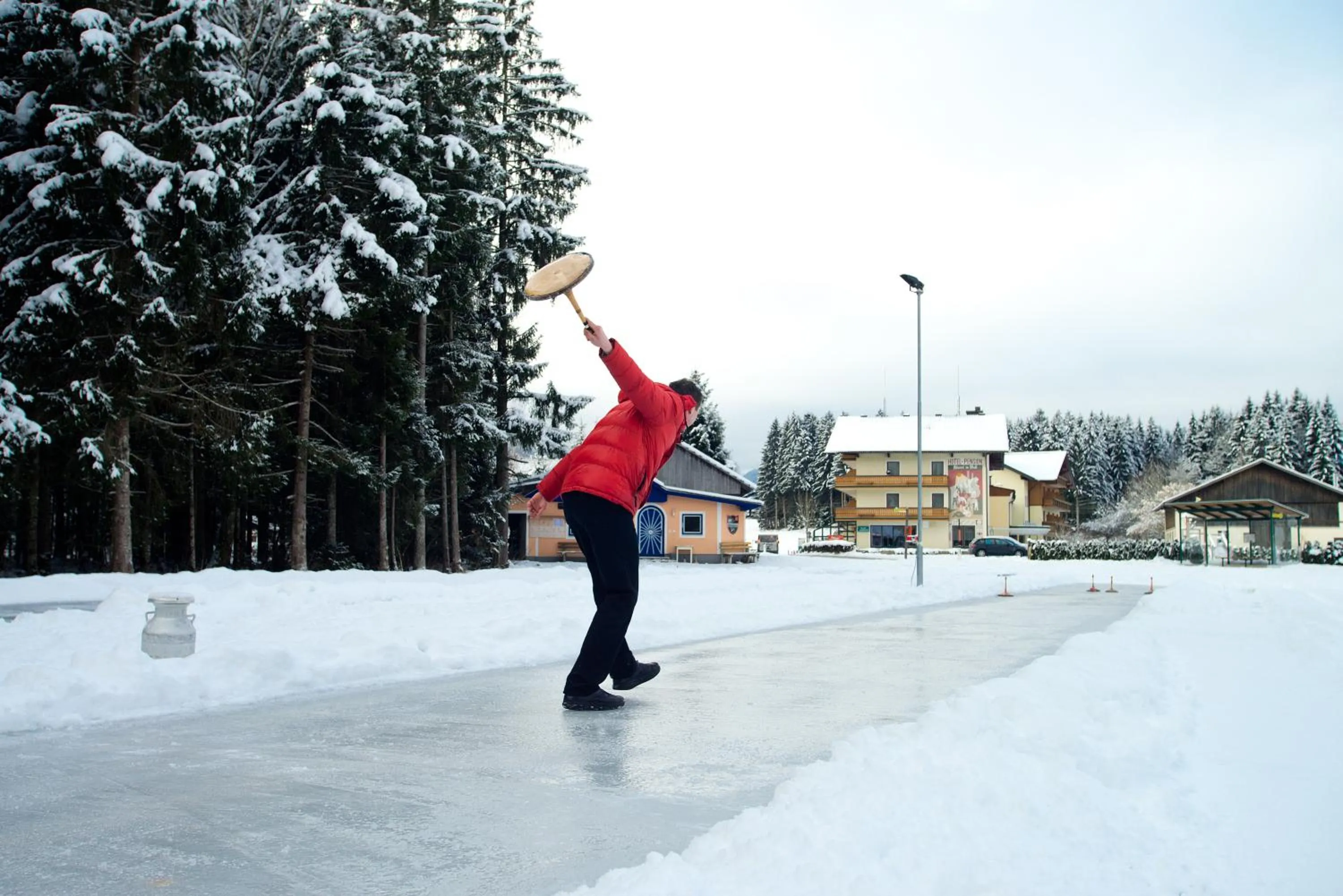 Winter in Landhotel Häuserl im Wald