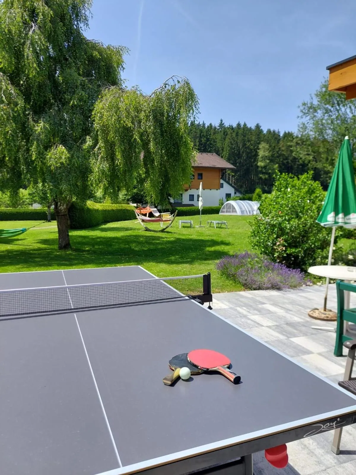 Swimming pool in Landhotel Häuserl im Wald