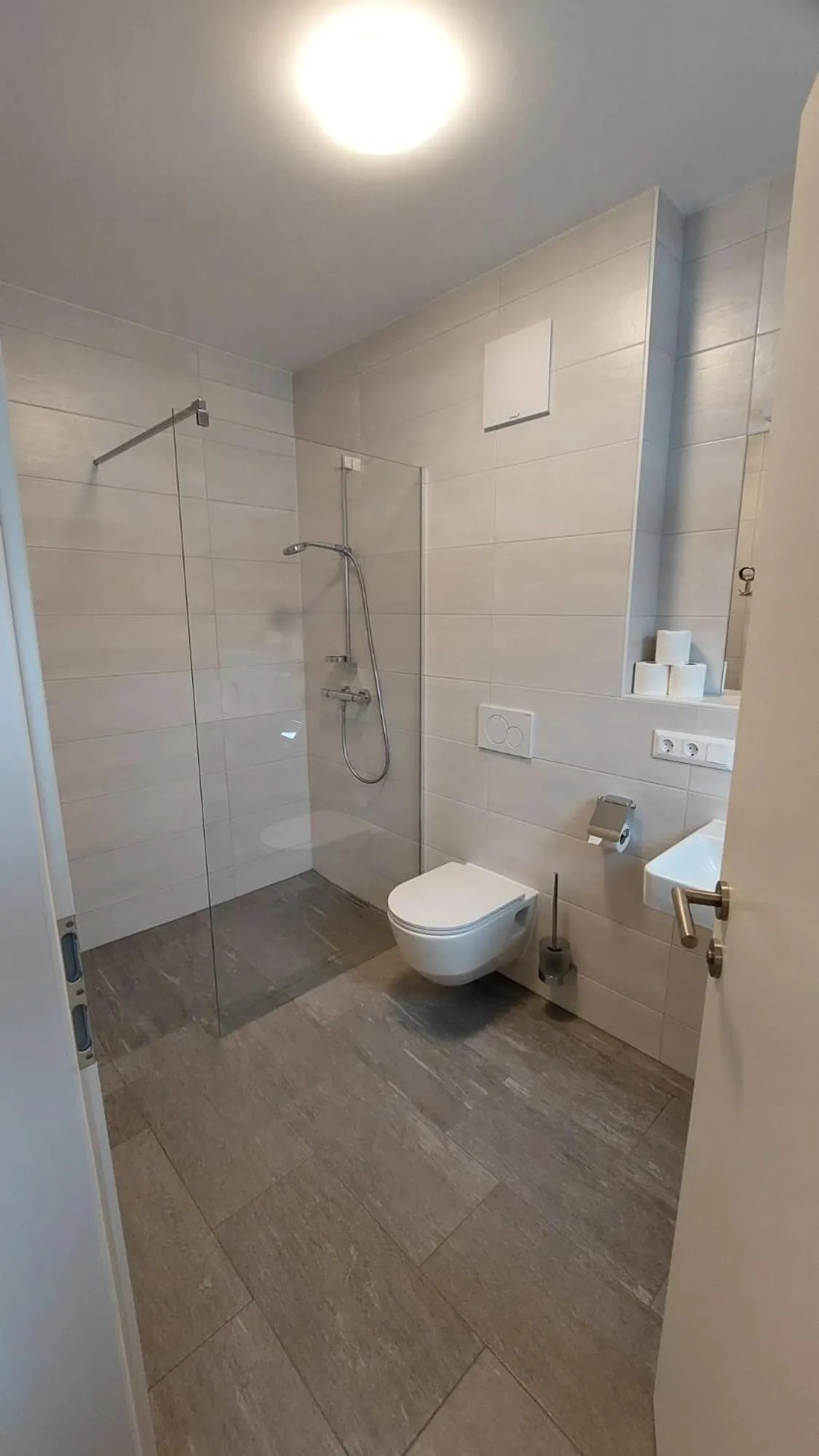 Shower in Landhotel Häuserl im Wald