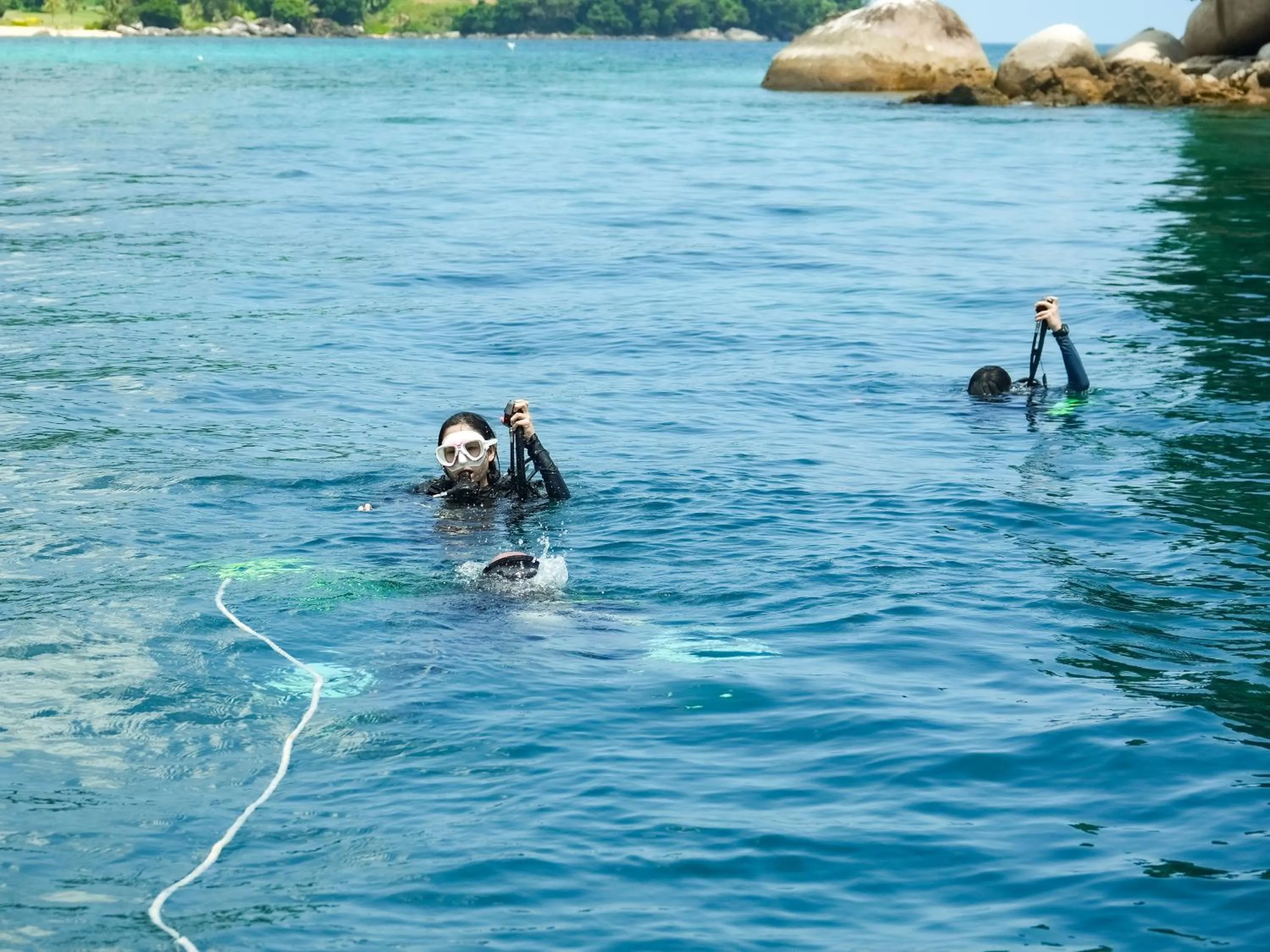 Diving in Impian Inn