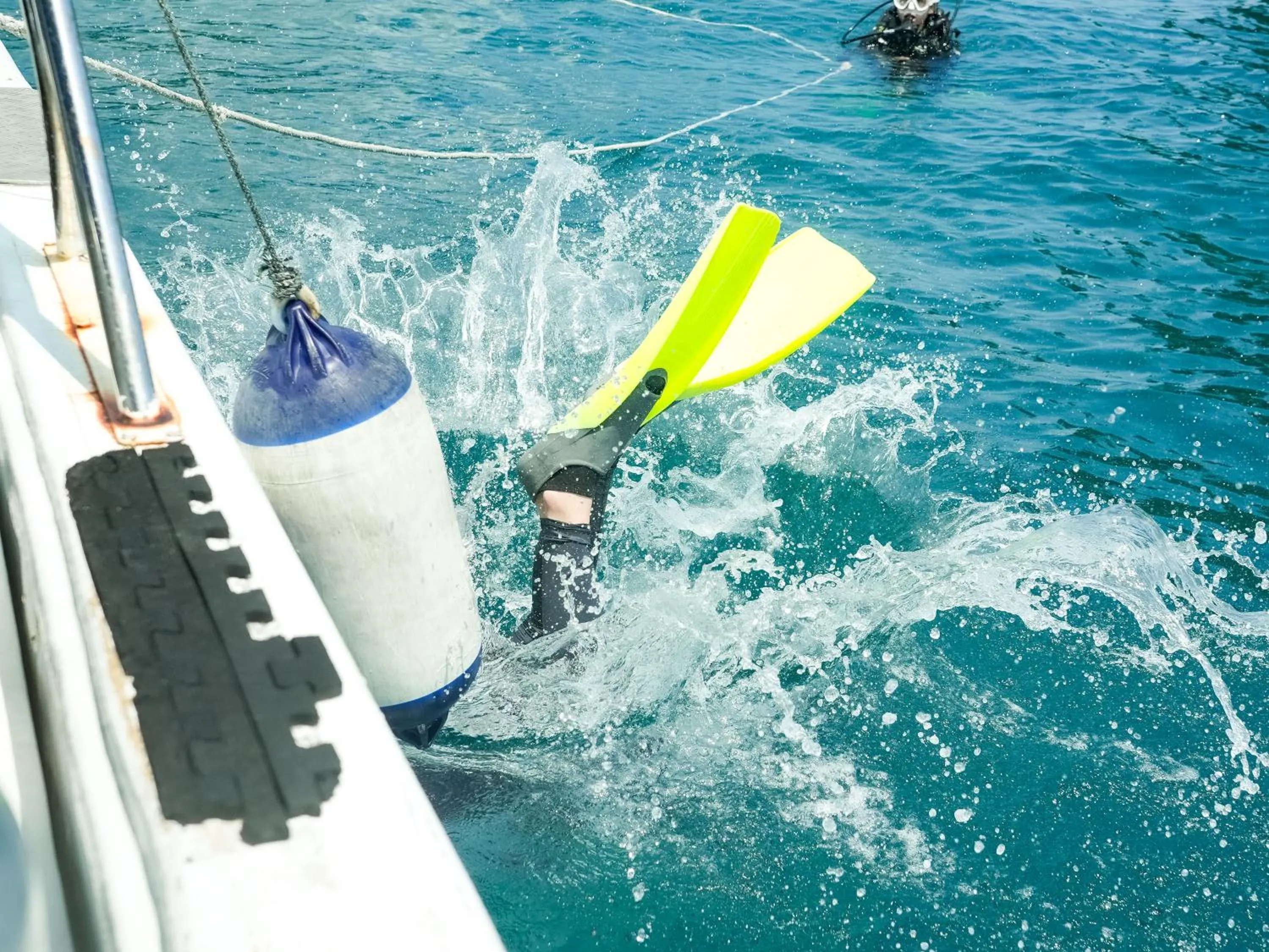 Diving in Impian Inn