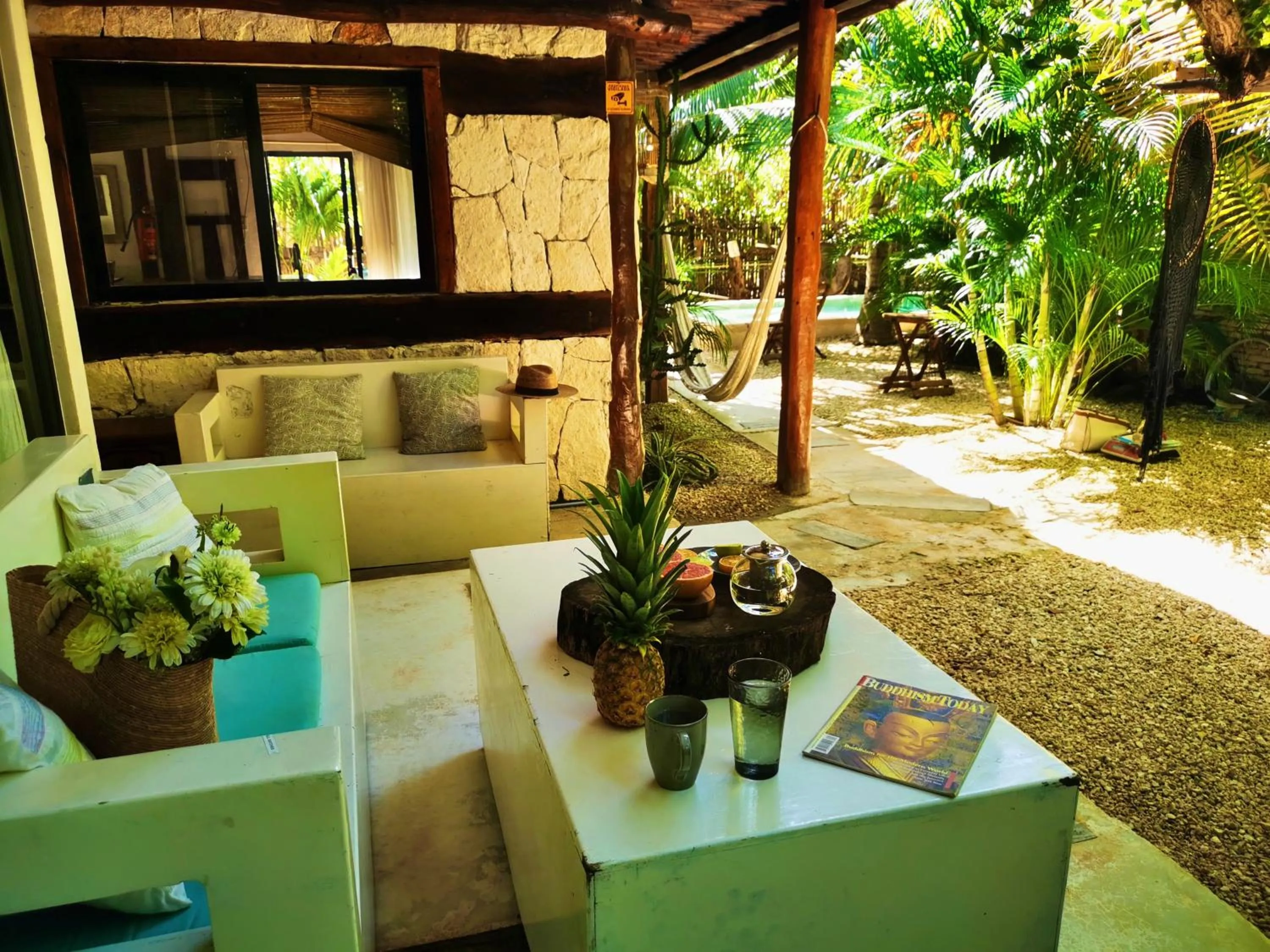Patio in La Casa de Mia Tulum
