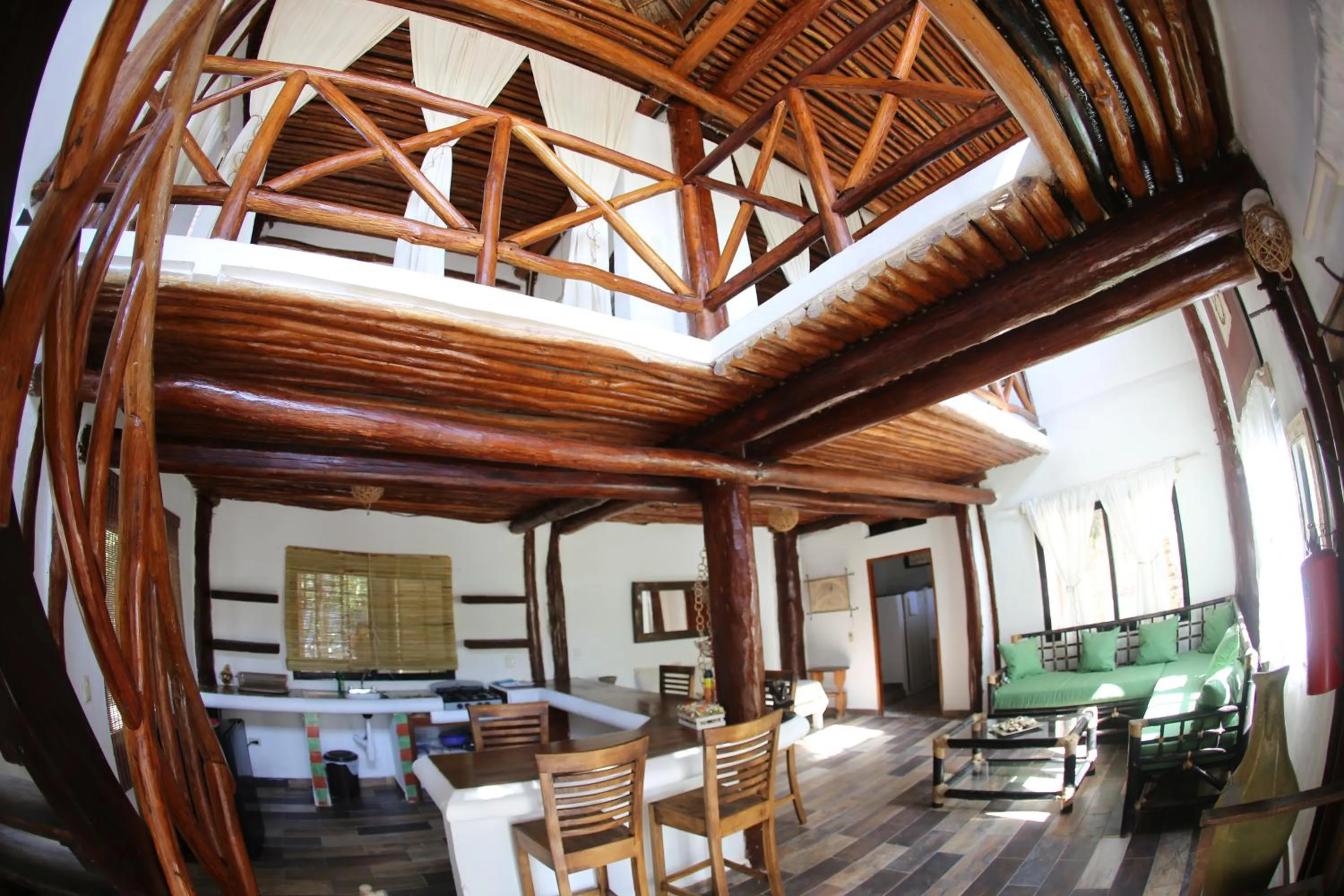 Bed in La Casa de Mia Tulum