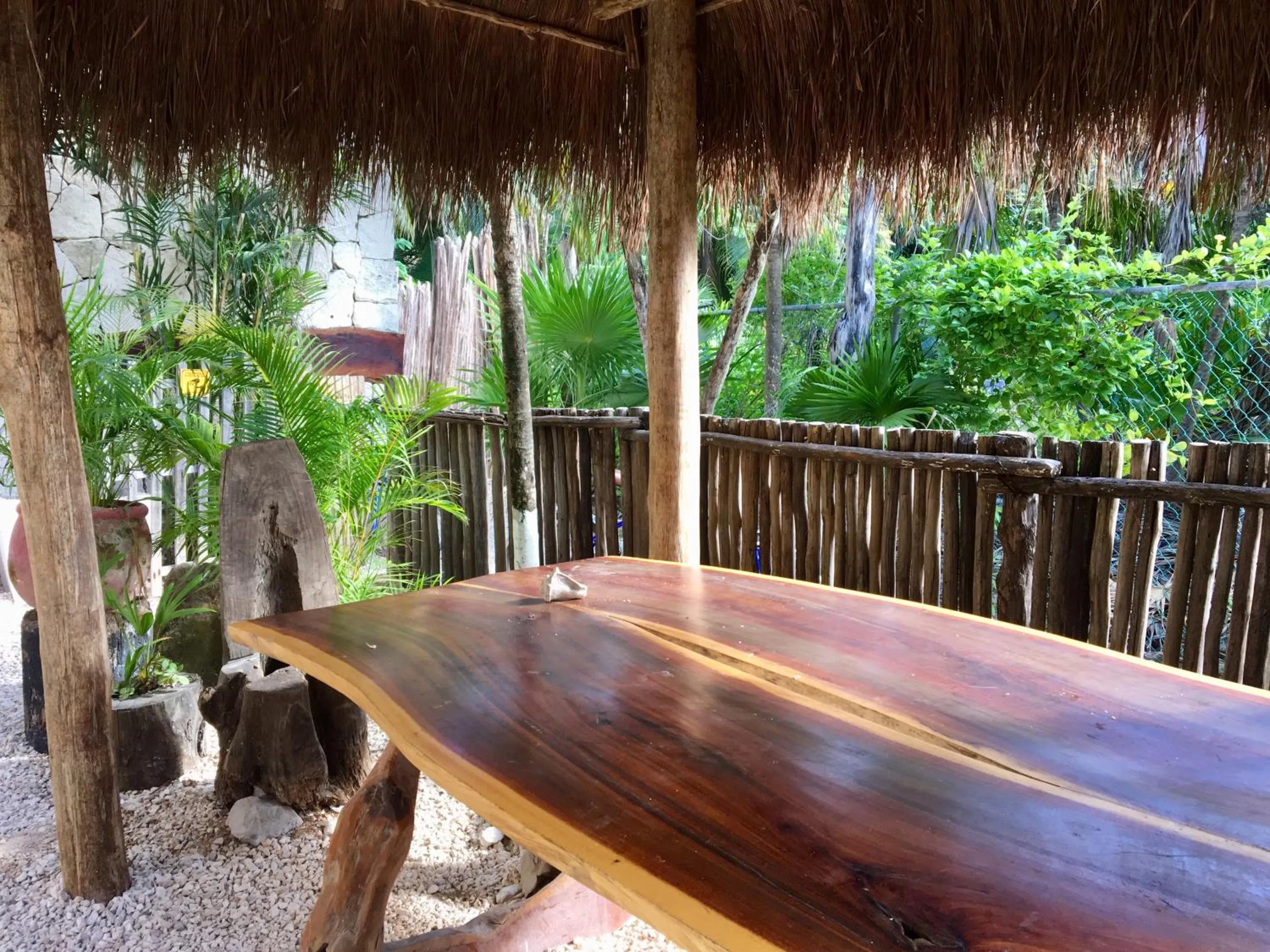 Patio in La Casa de Mia Tulum