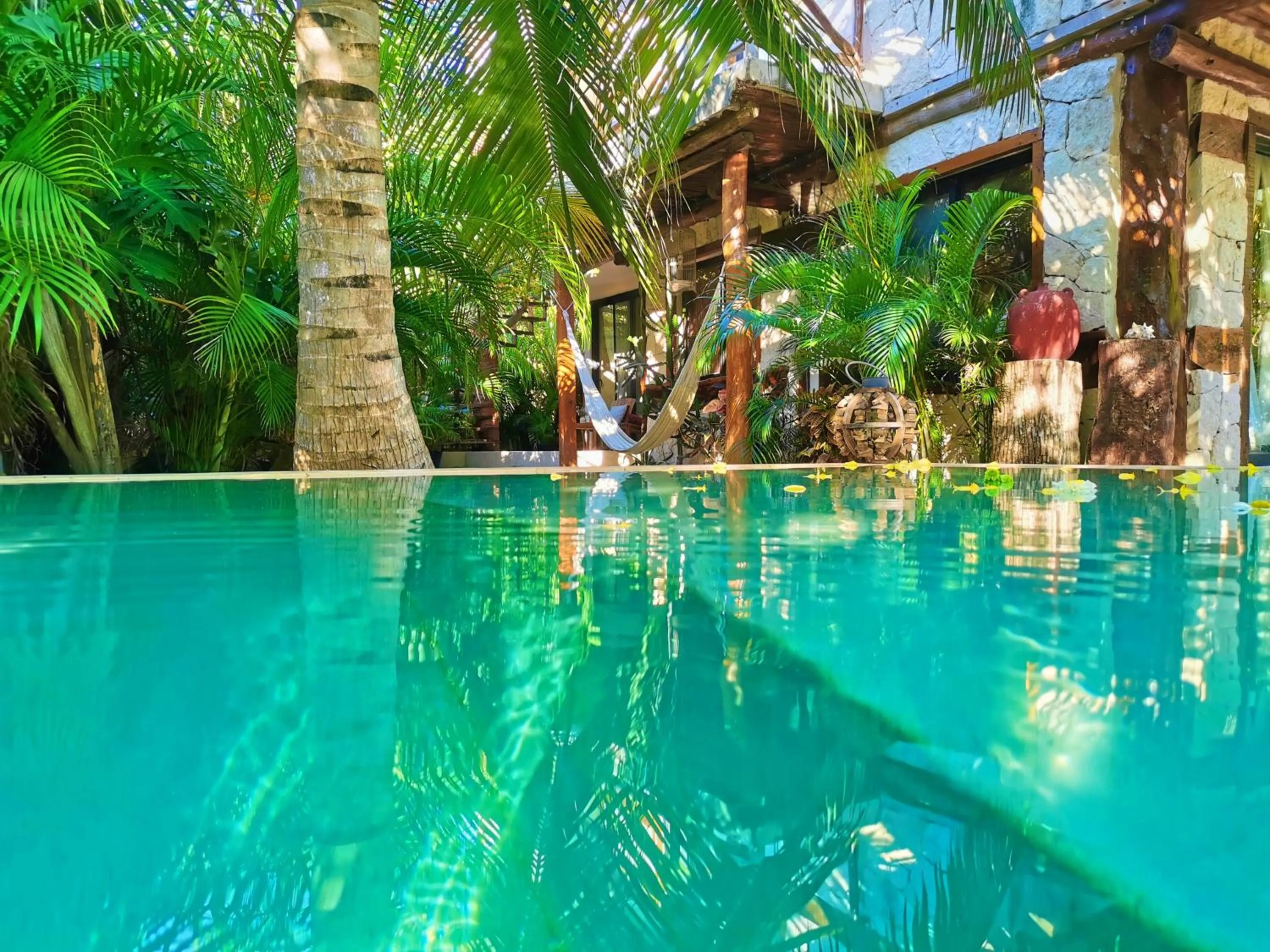 Patio in La Casa de Mia Tulum