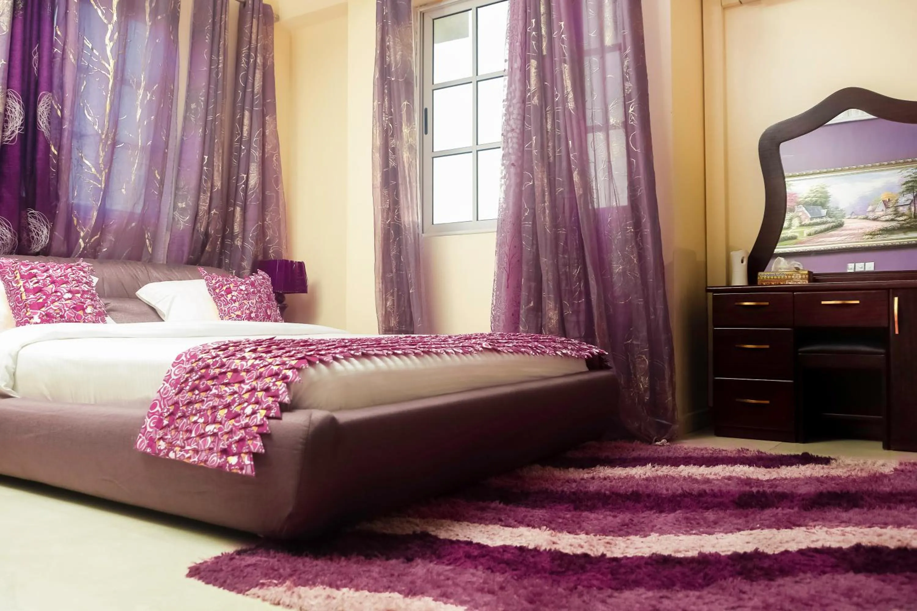 Bed in PLUS 33 HOTEL