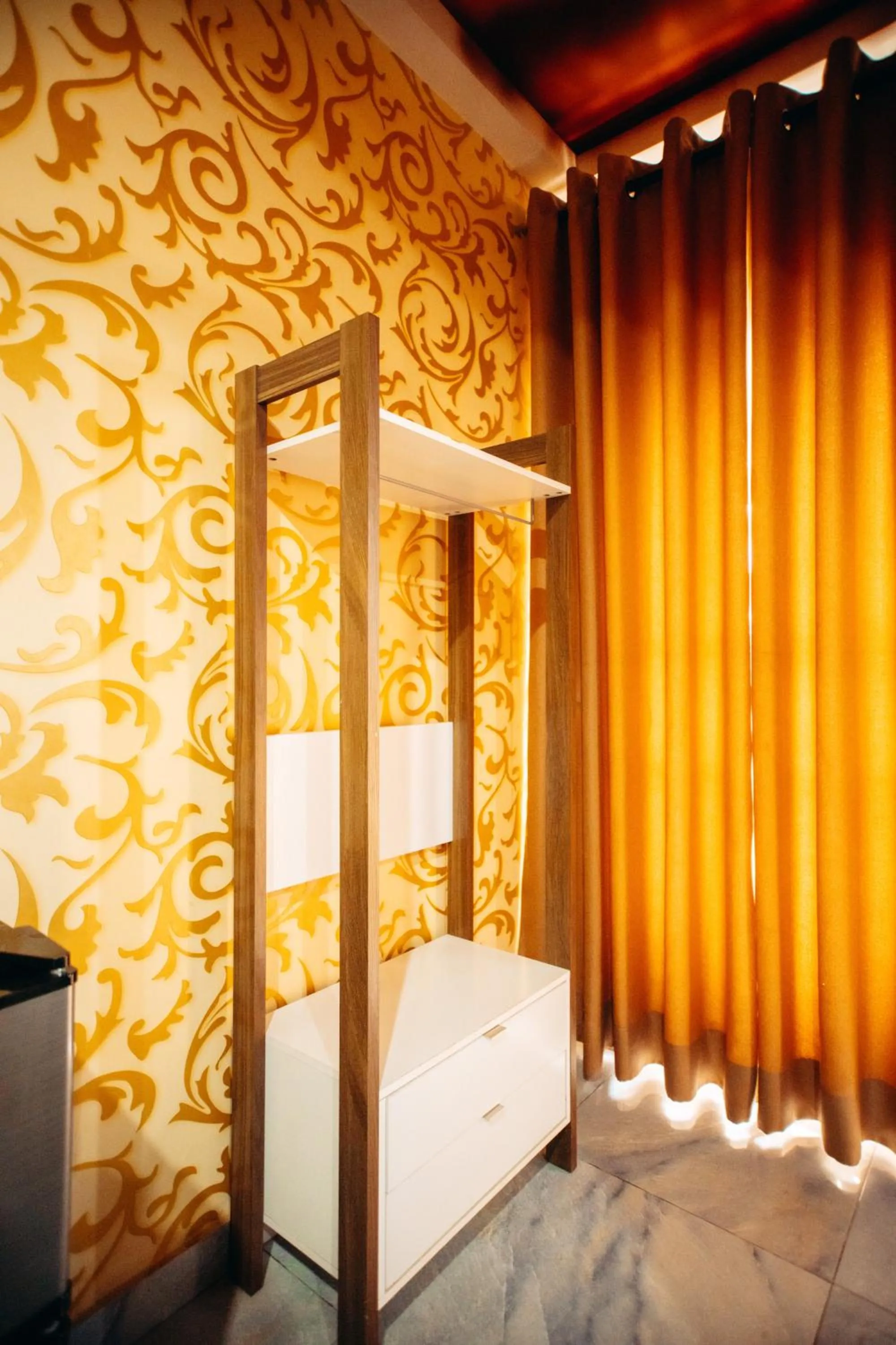 Bed in PLUS 33 HOTEL