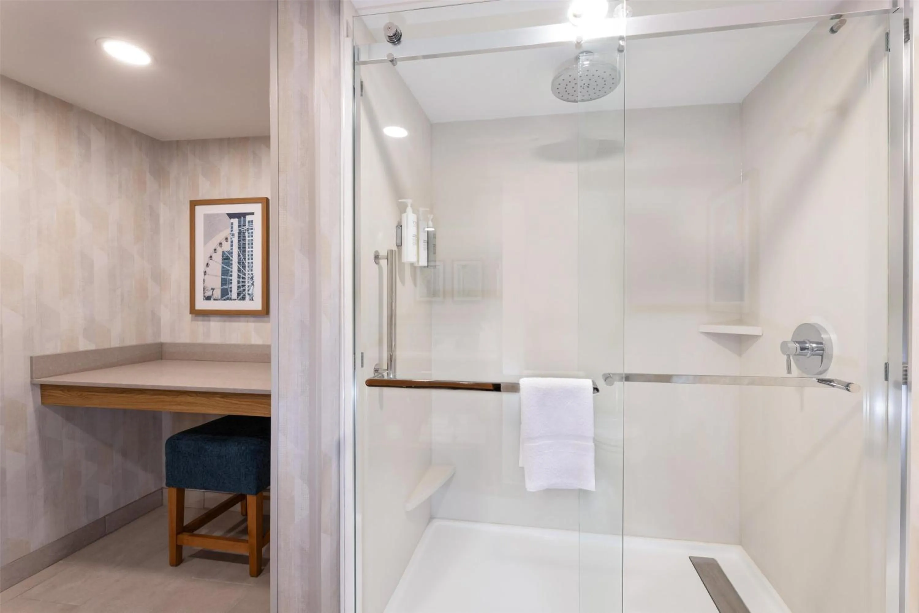 Bathroom in Hampton Inn Lawrenceville Duluth