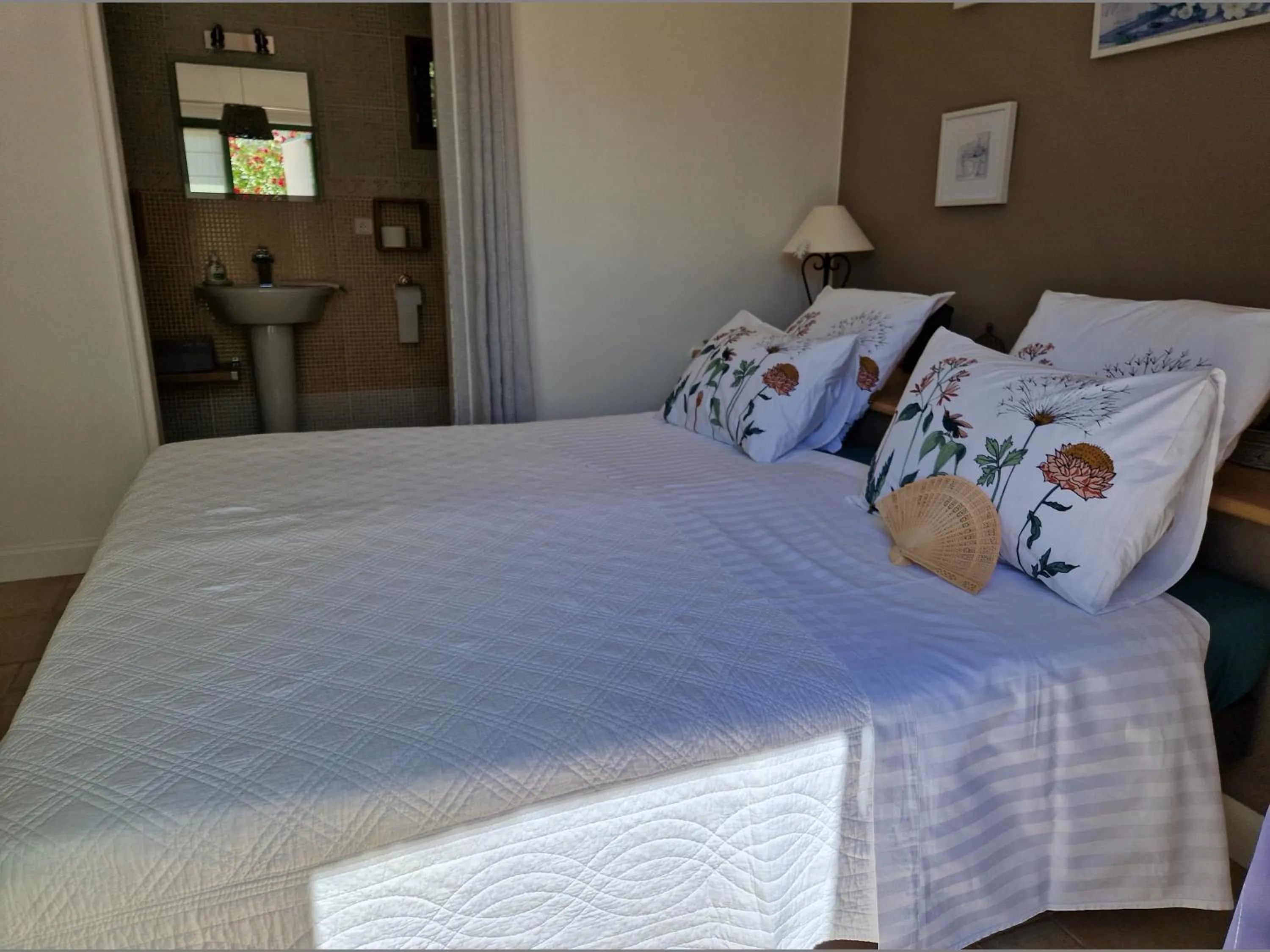 Bed in Le Petit Coin de Paradis