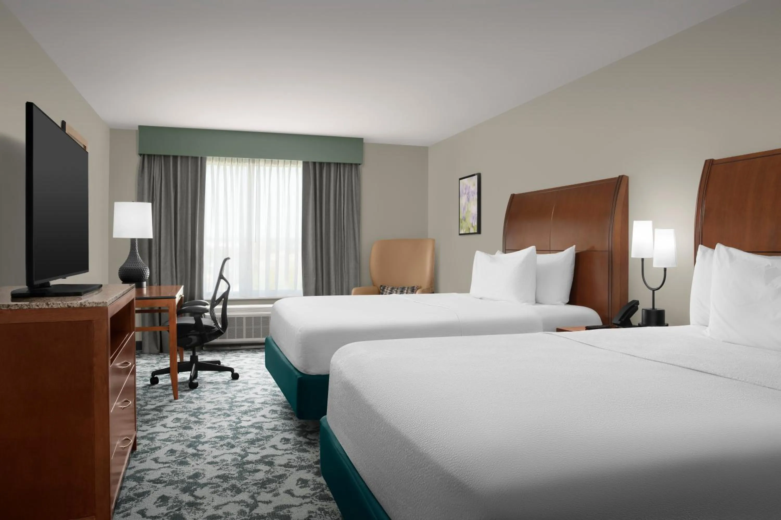 Bedroom, Bed in Hilton Garden Inn Hoffman Estates