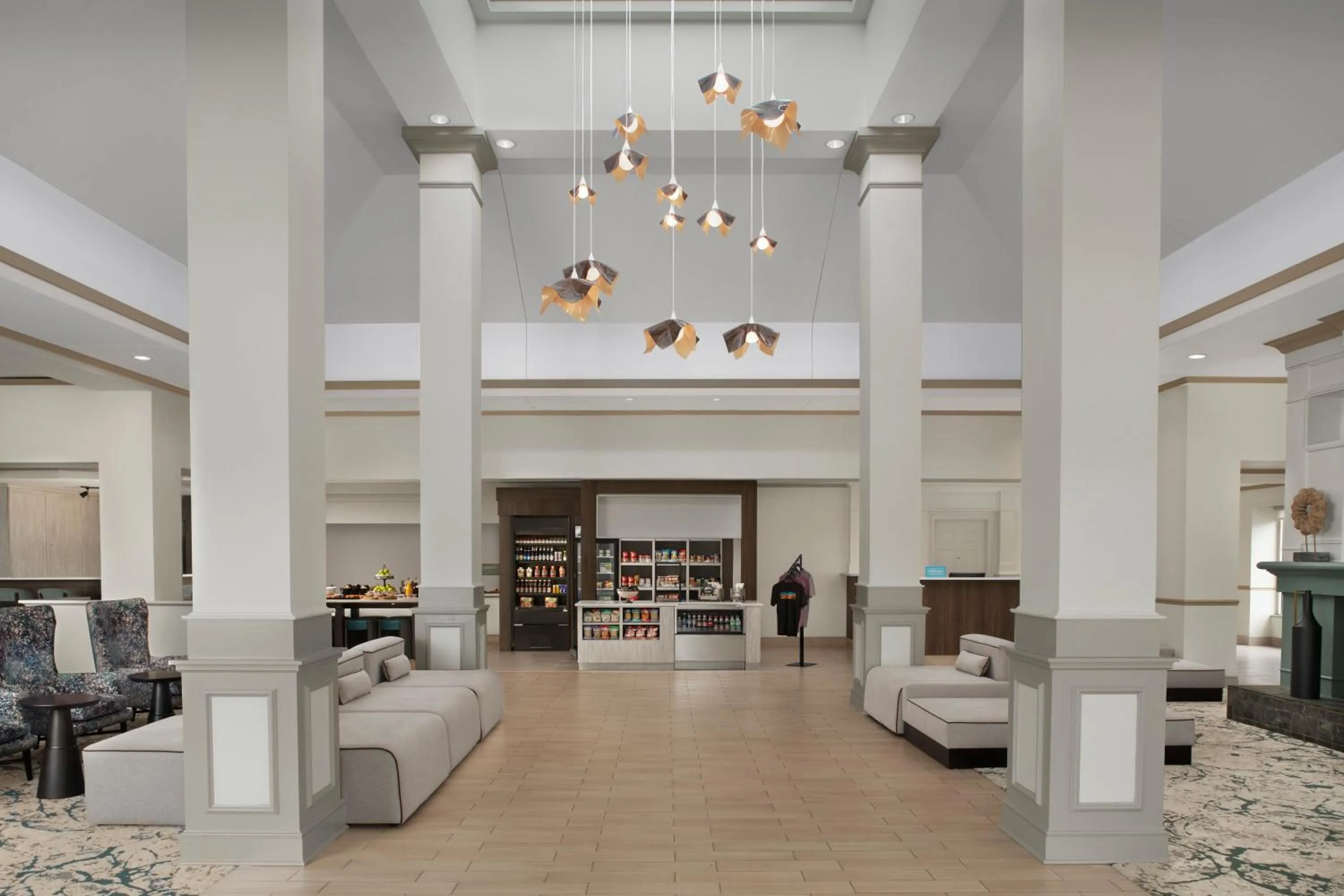 Lobby or reception in Hilton Garden Inn Hoffman Estates
