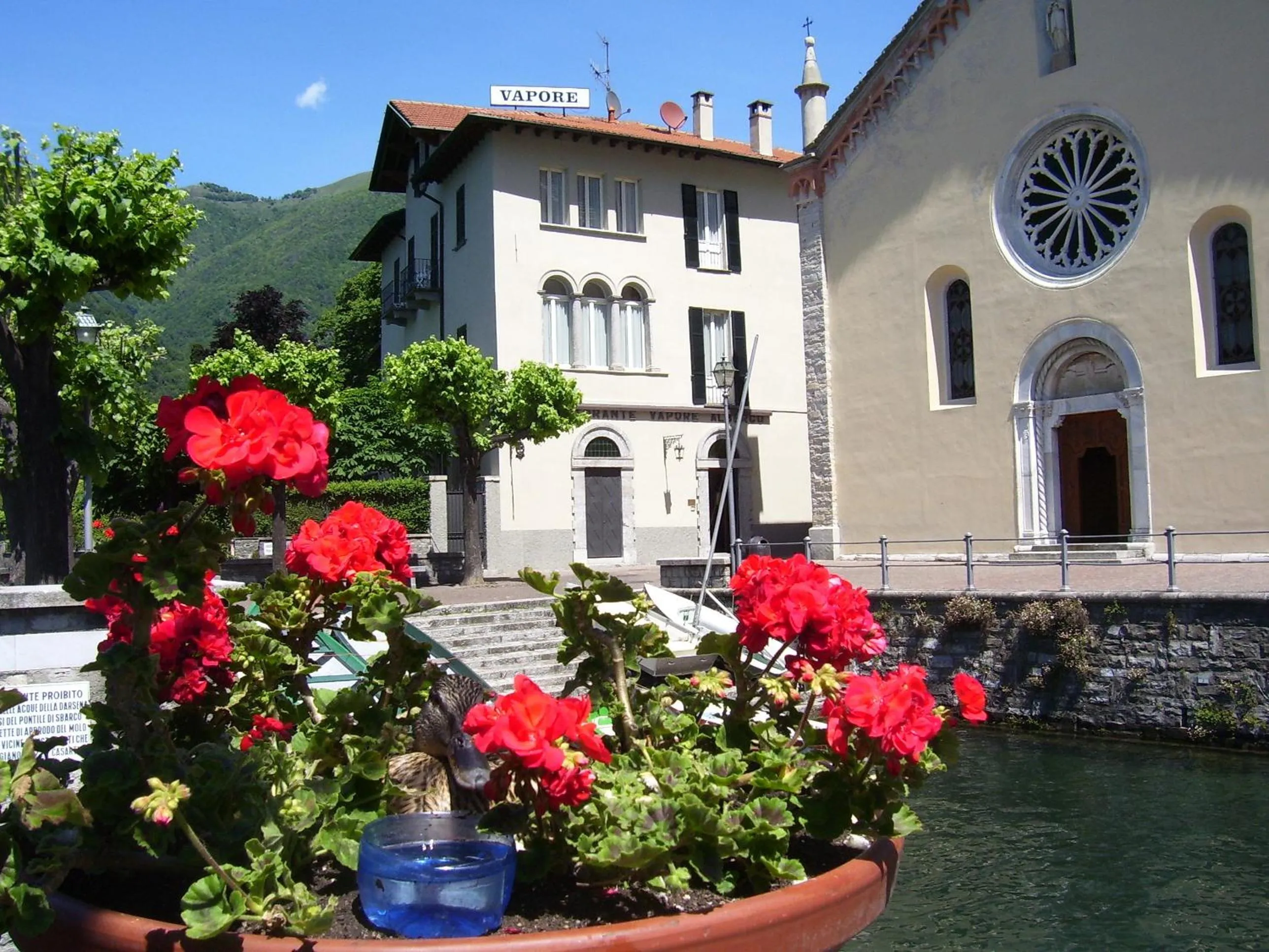 Facade/entrance in Hotel Vapore