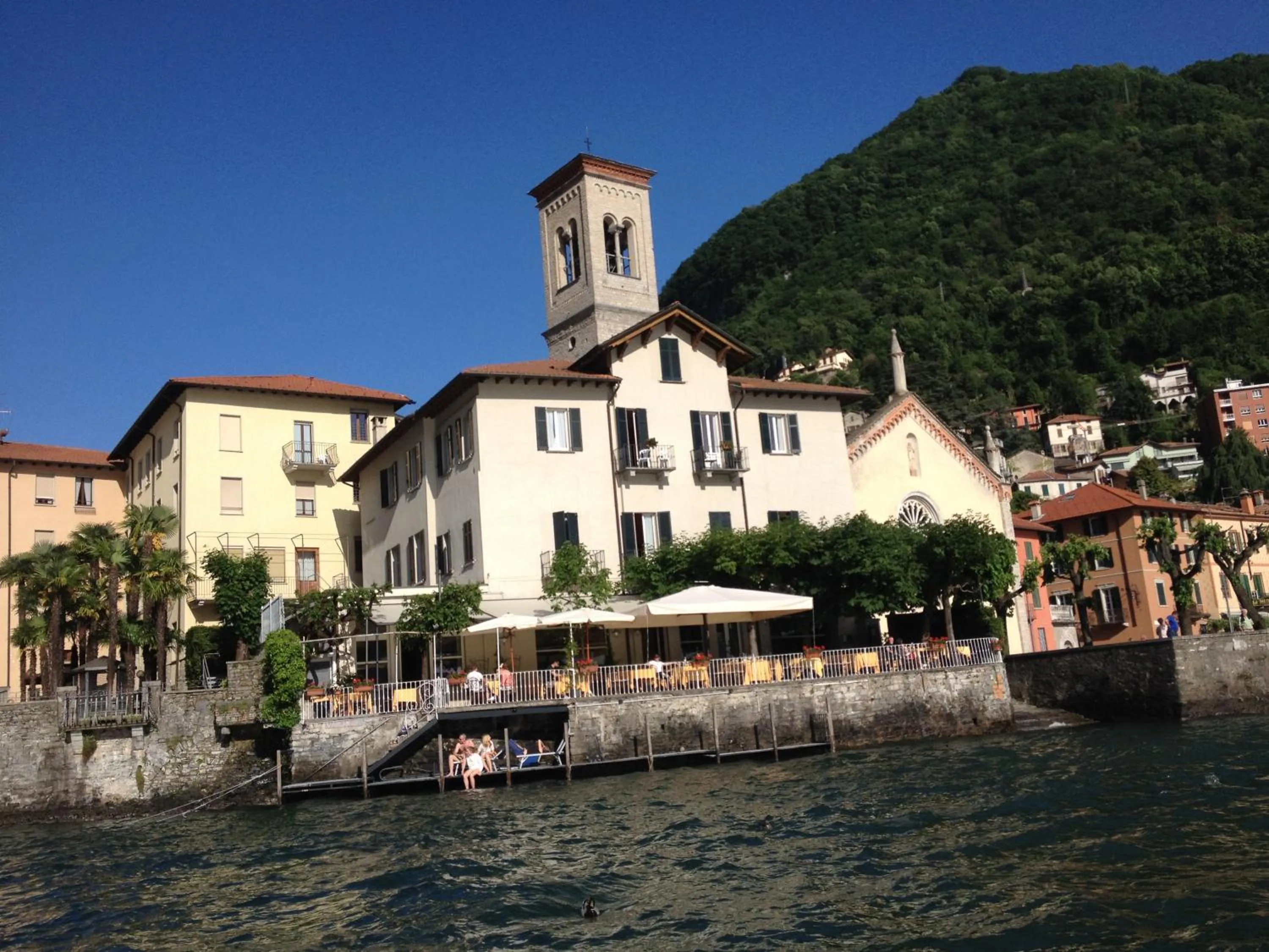 Garden view in Hotel Vapore