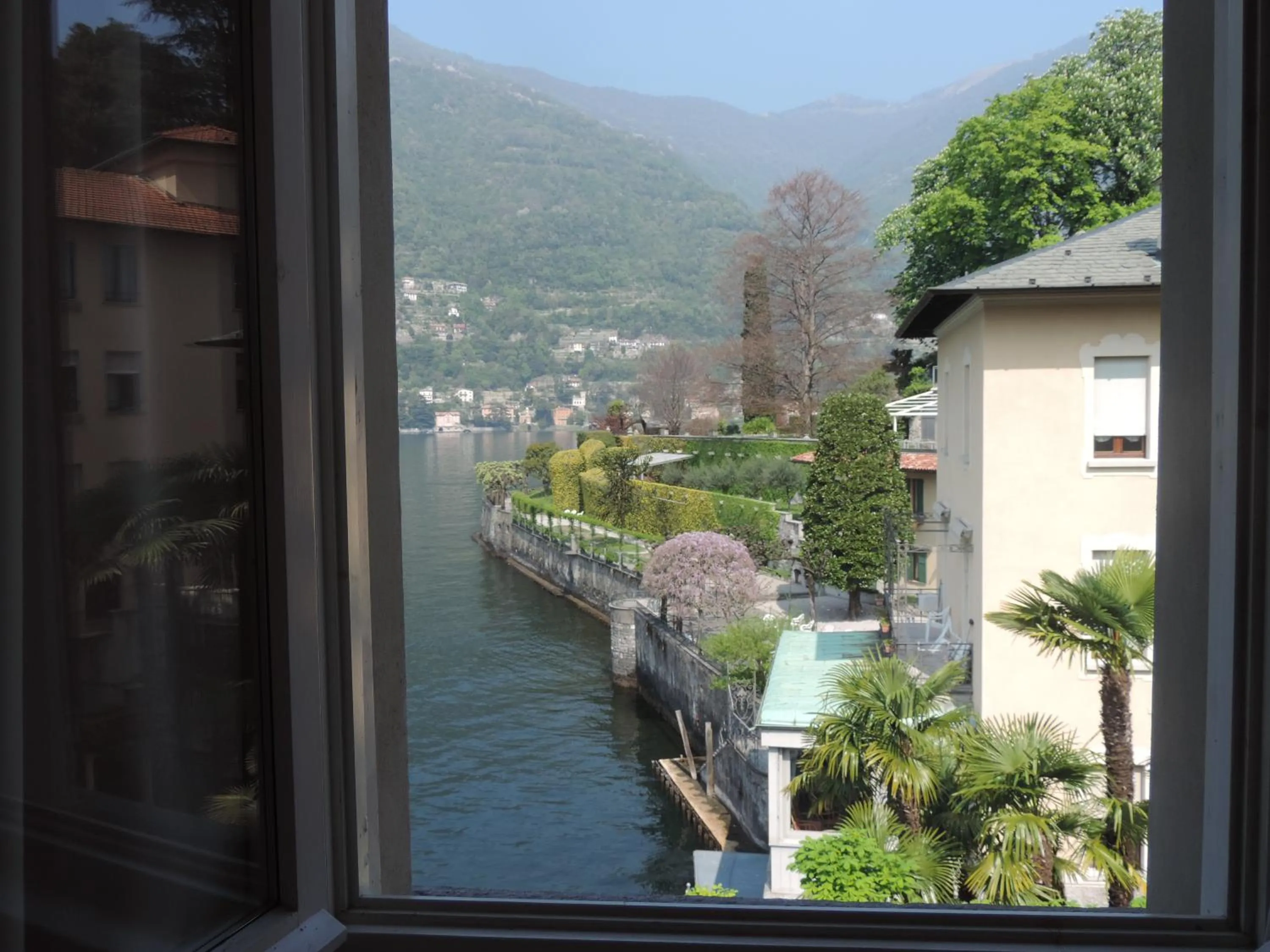 Garden view in Hotel Vapore