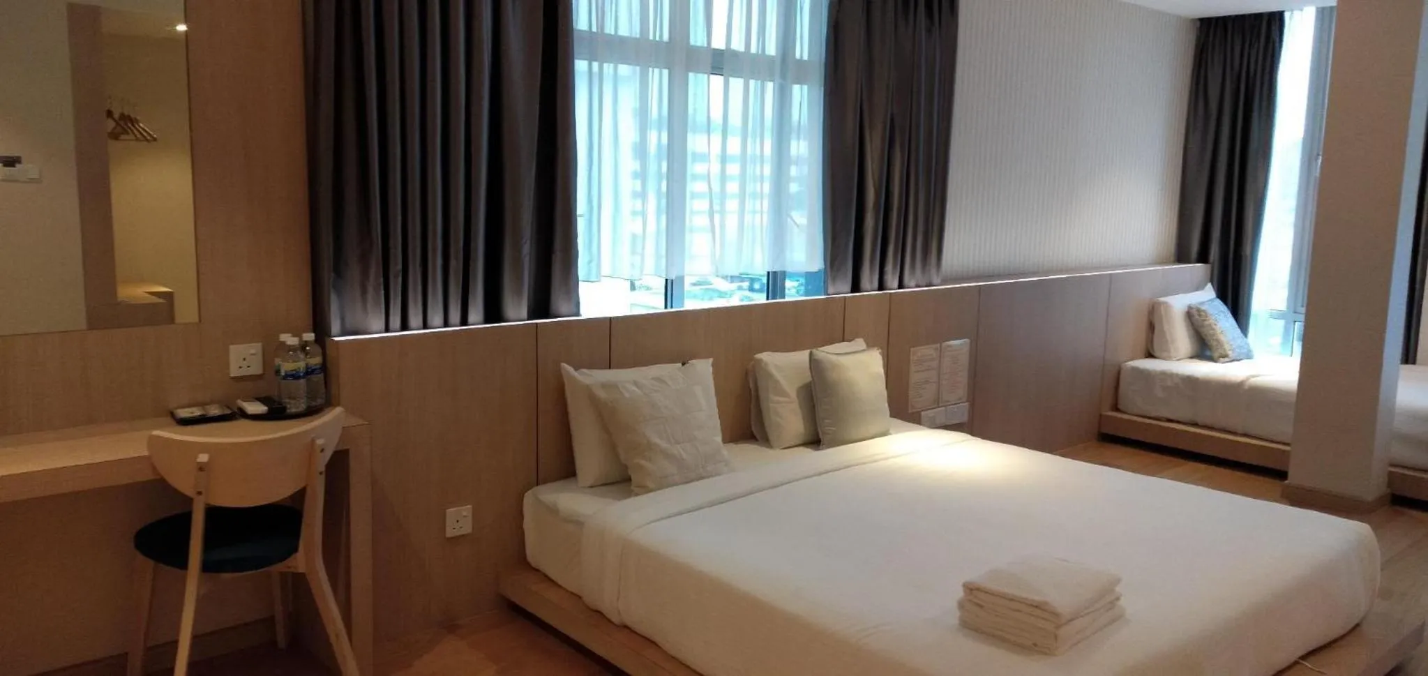 Bed in Kyoto Boutique Hotel