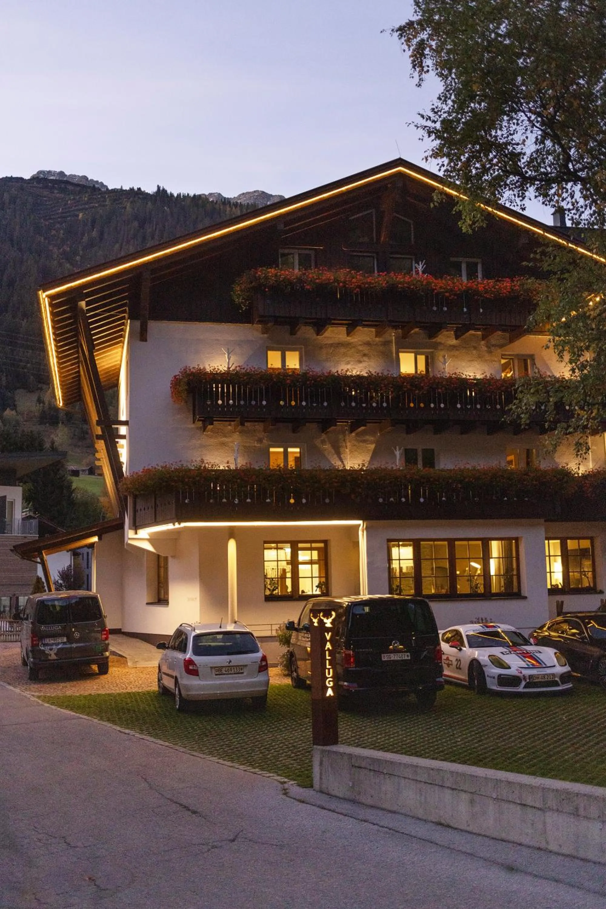 Property building in Valluga Hotel