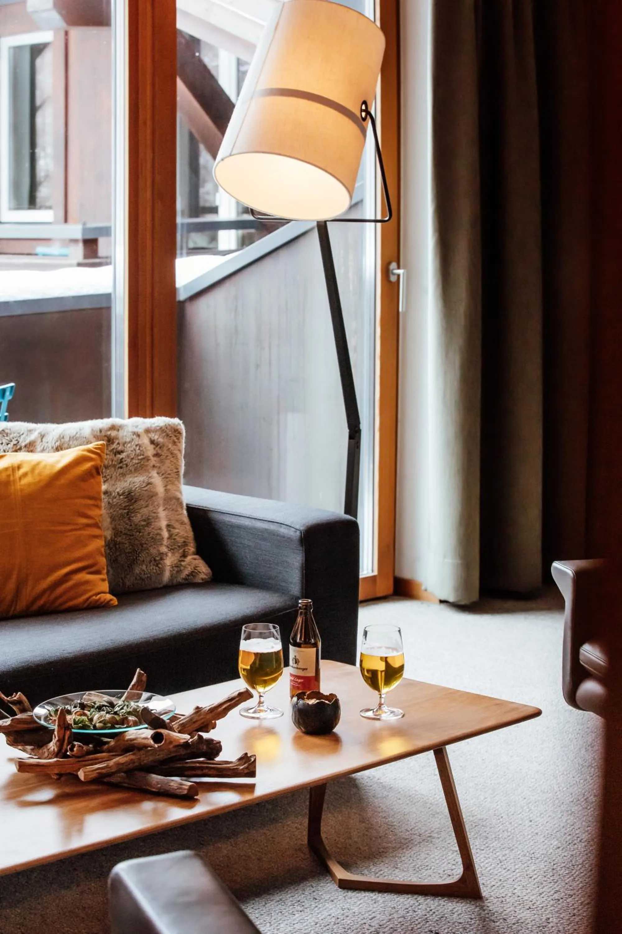 Living room in Valluga Hotel