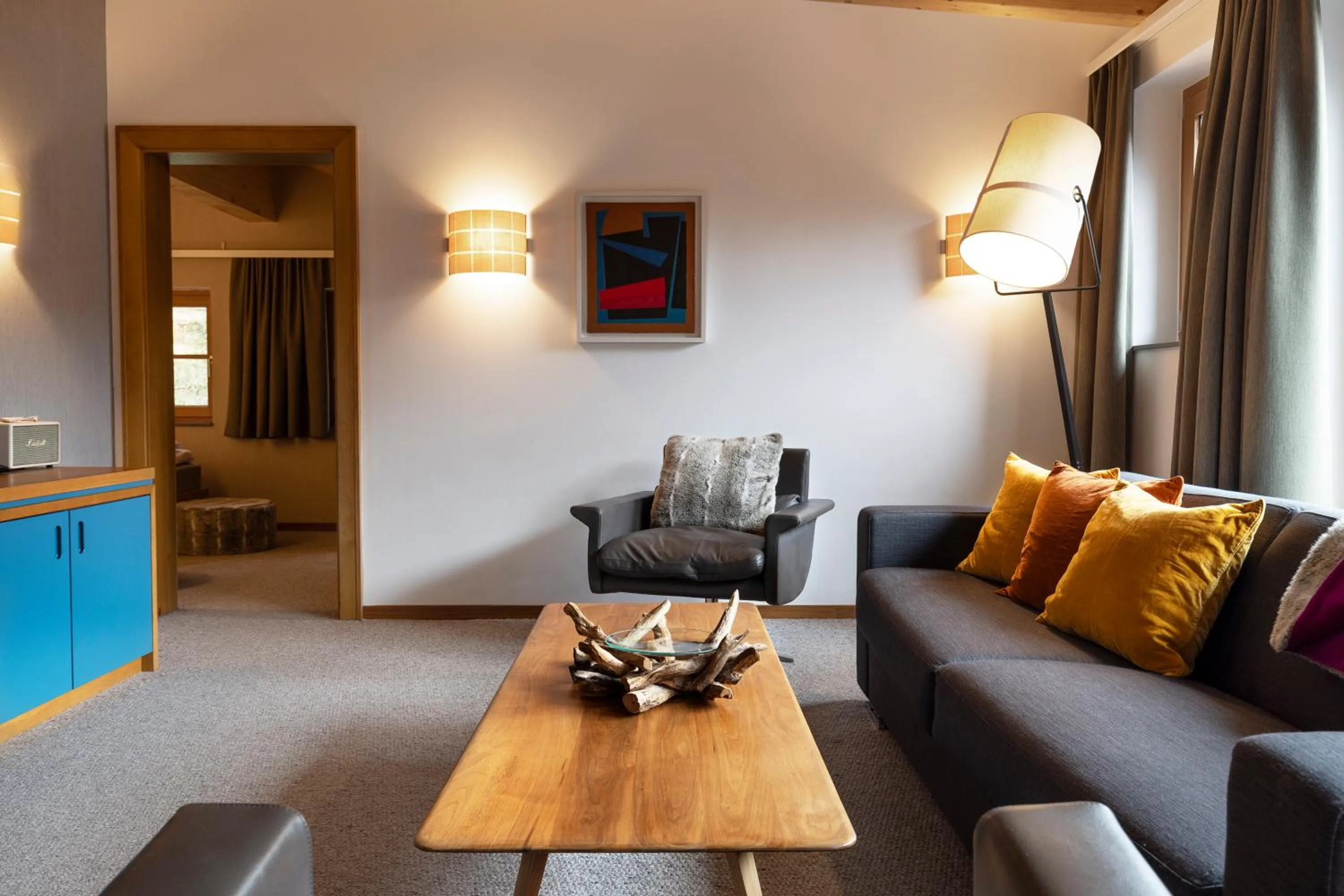 Living room in Valluga Hotel