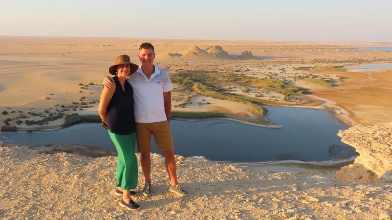 Natural landscape in H100 Pyramids View