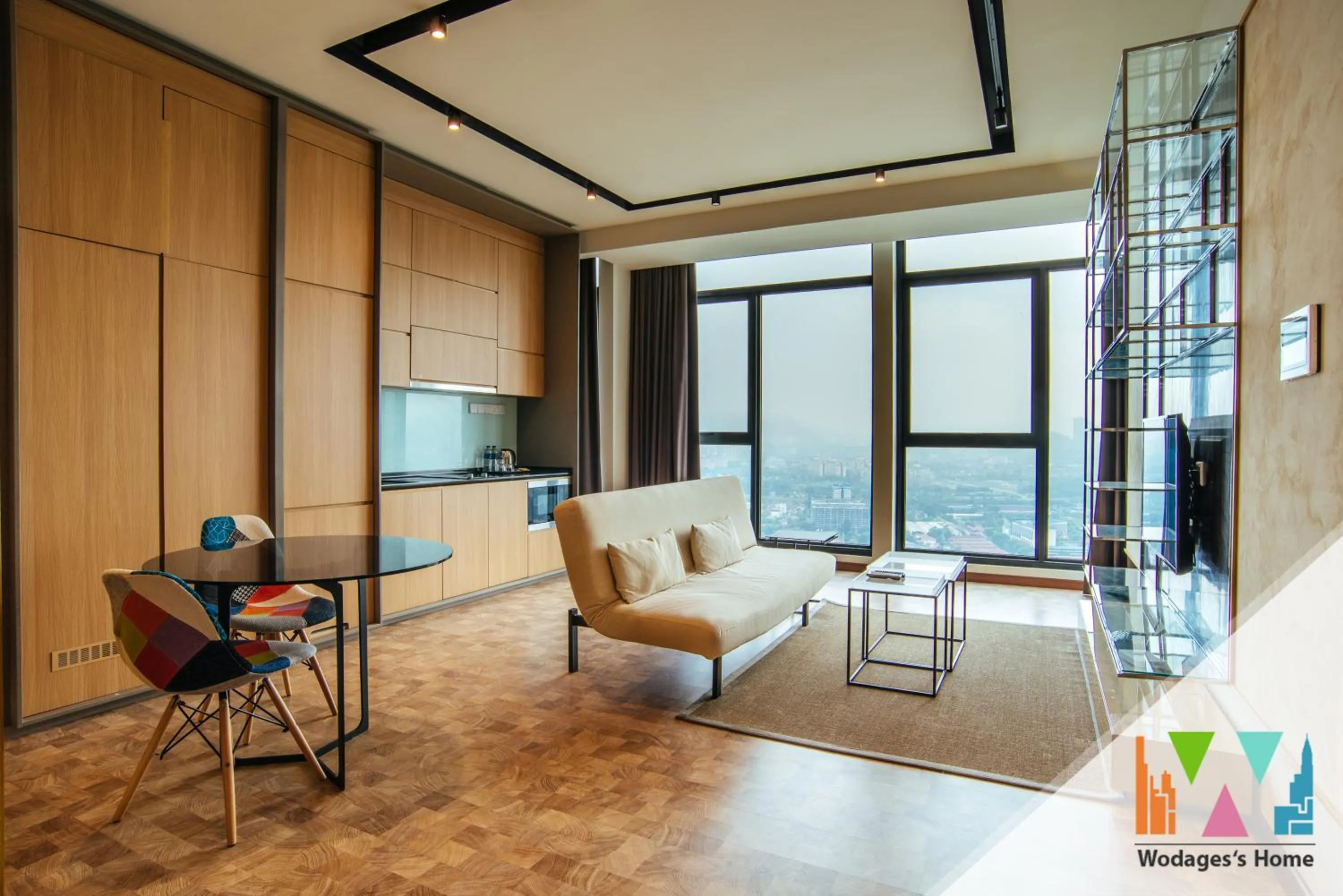 Living room in Expressionz KLCC by Wodages