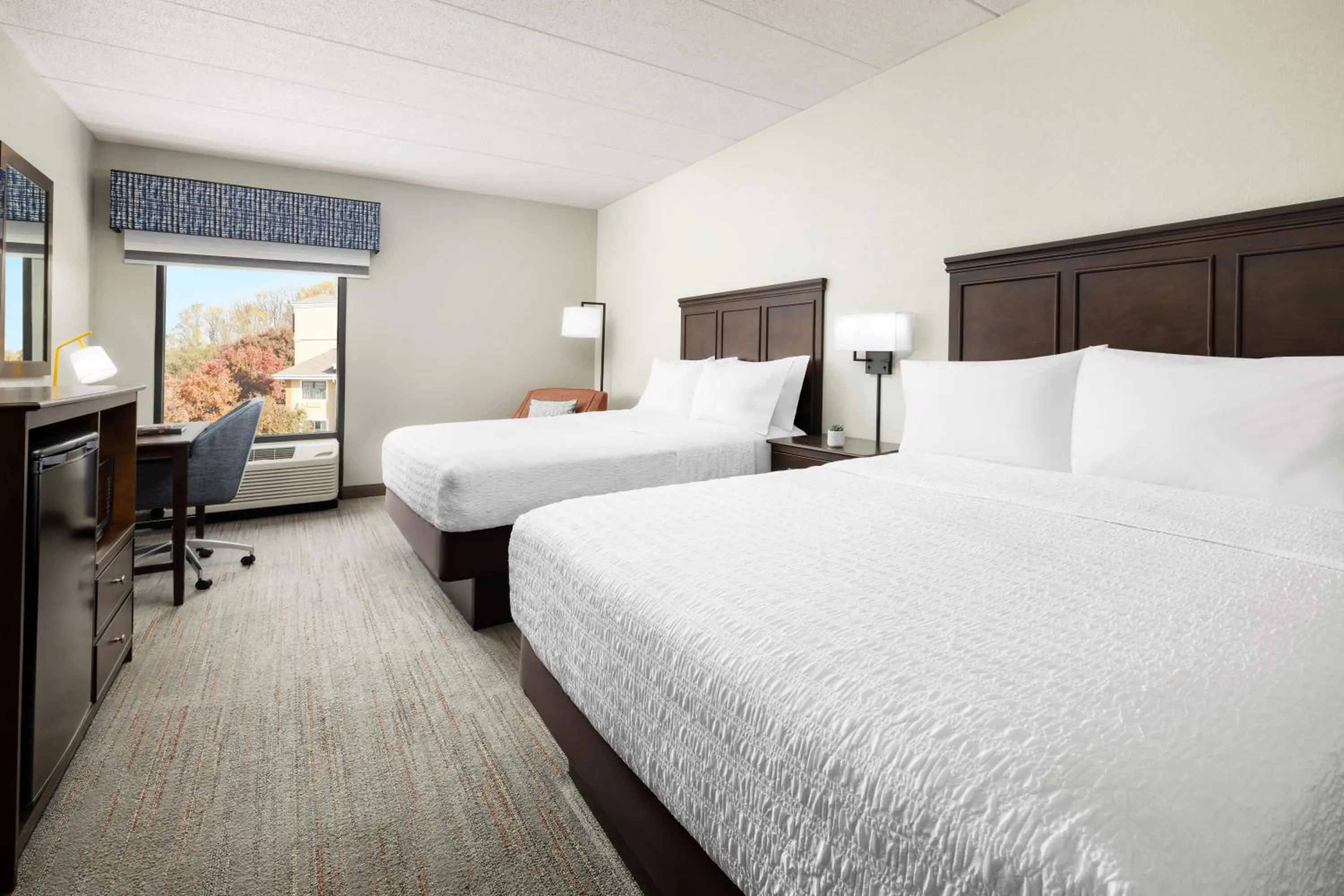 Guests, Bed in Hampton Inn Columbia, MD