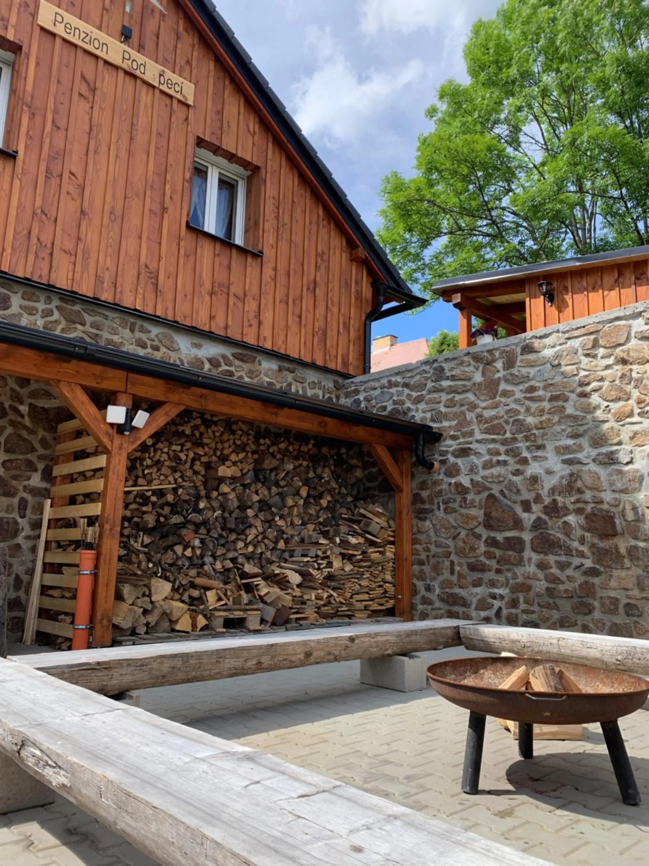 Property building in Penzion Pod pecí