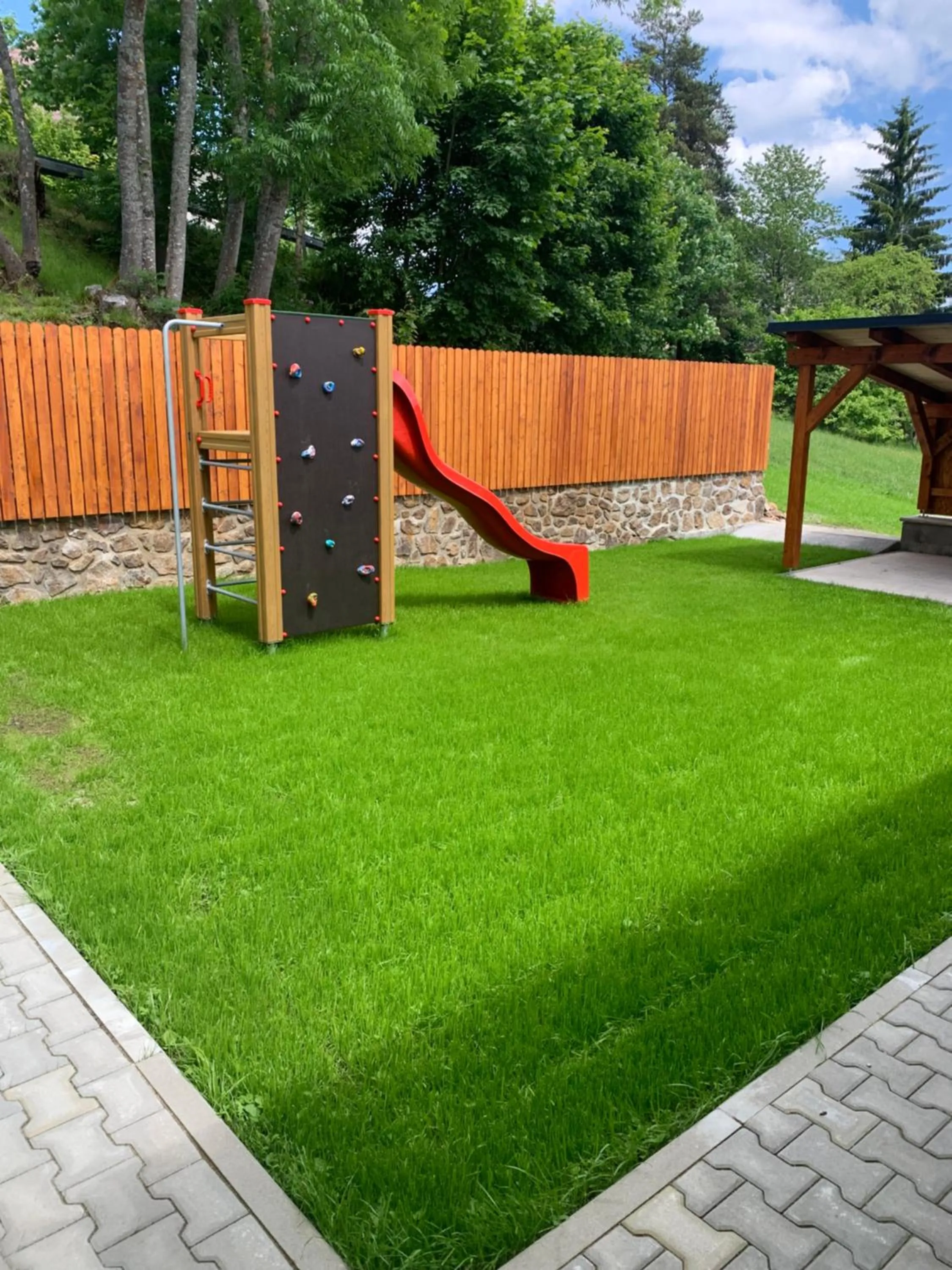 Children play ground in Penzion Pod pecí