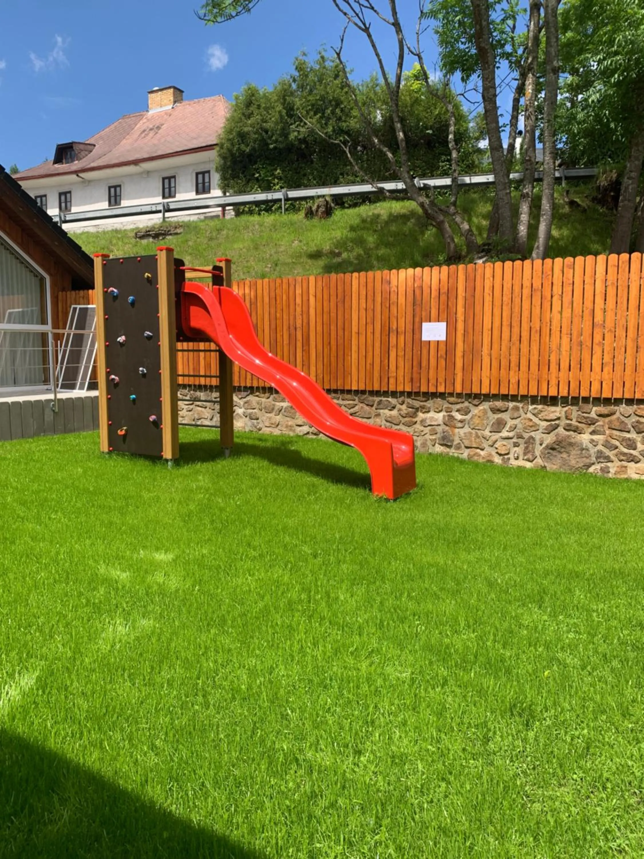 Children play ground in Penzion Pod pecí