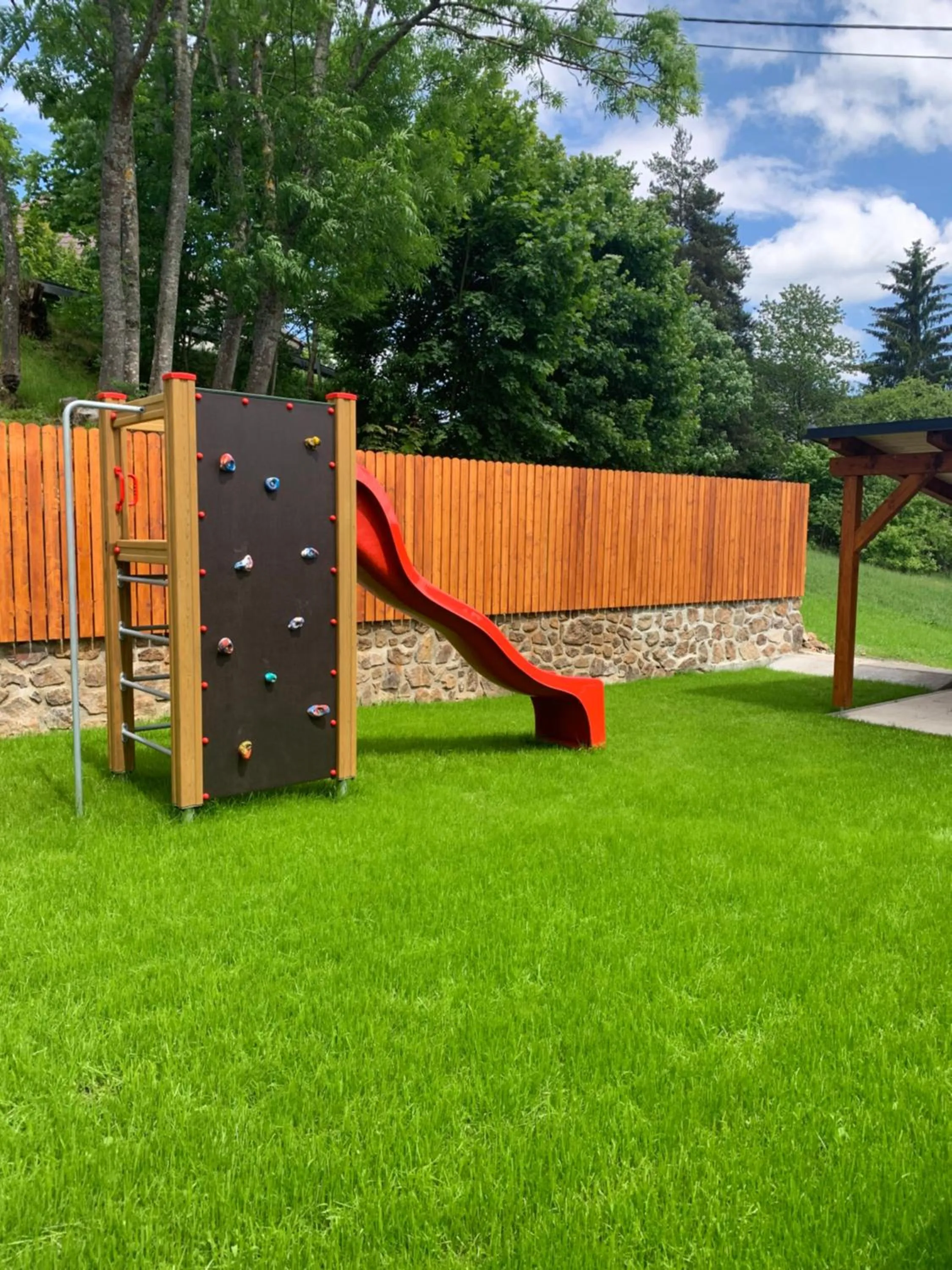 Children play ground in Penzion Pod pecí