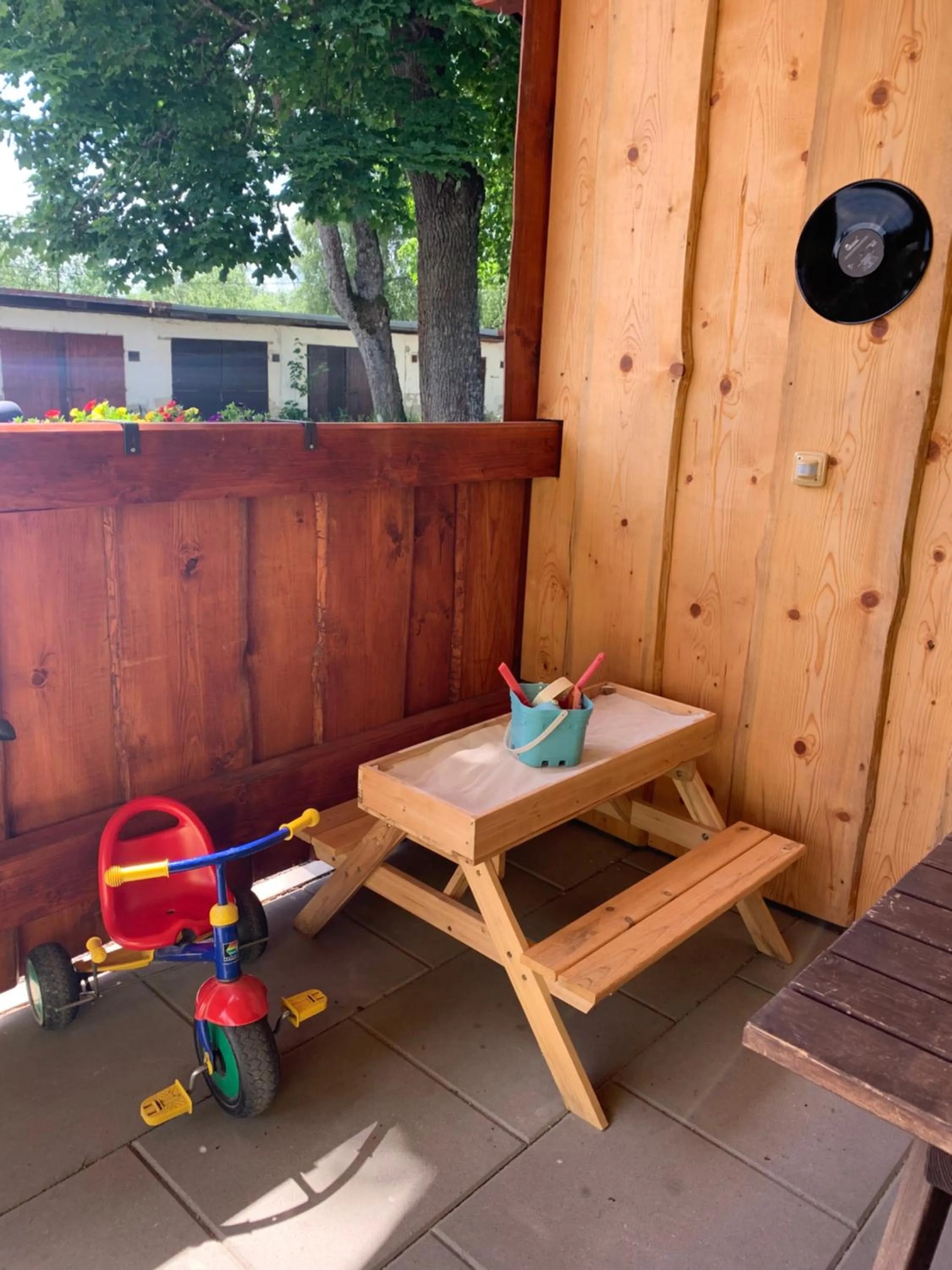 Children play ground in Penzion Pod pecí