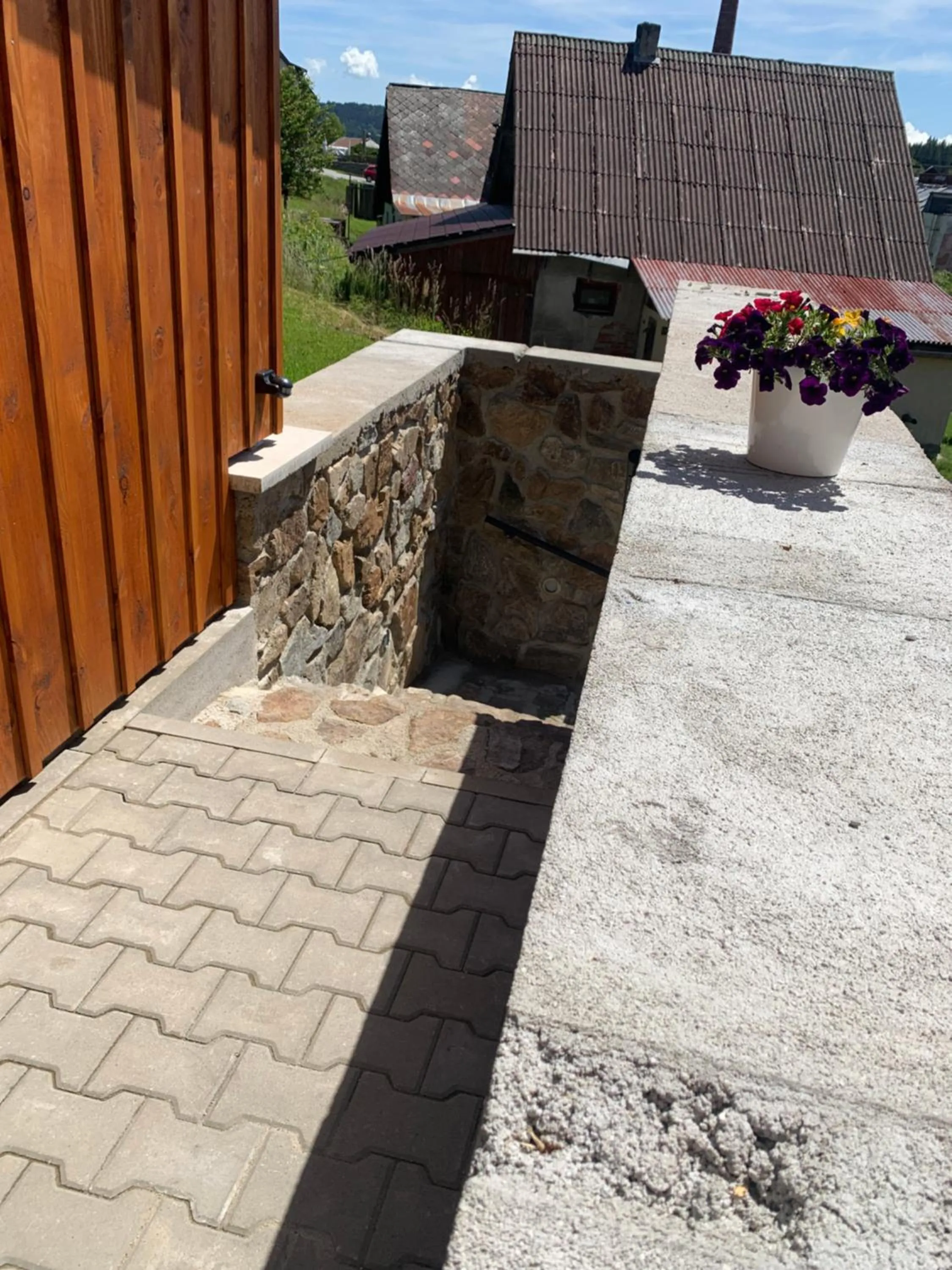 Facade/entrance in Penzion Pod pecí