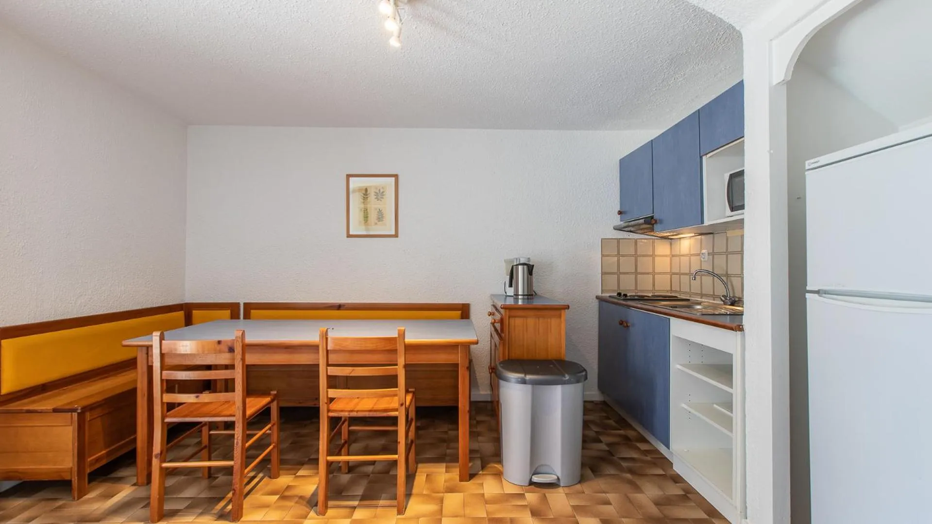 Kitchen or kitchenette in Vacancéole - Résidence Les Gorges Rouges