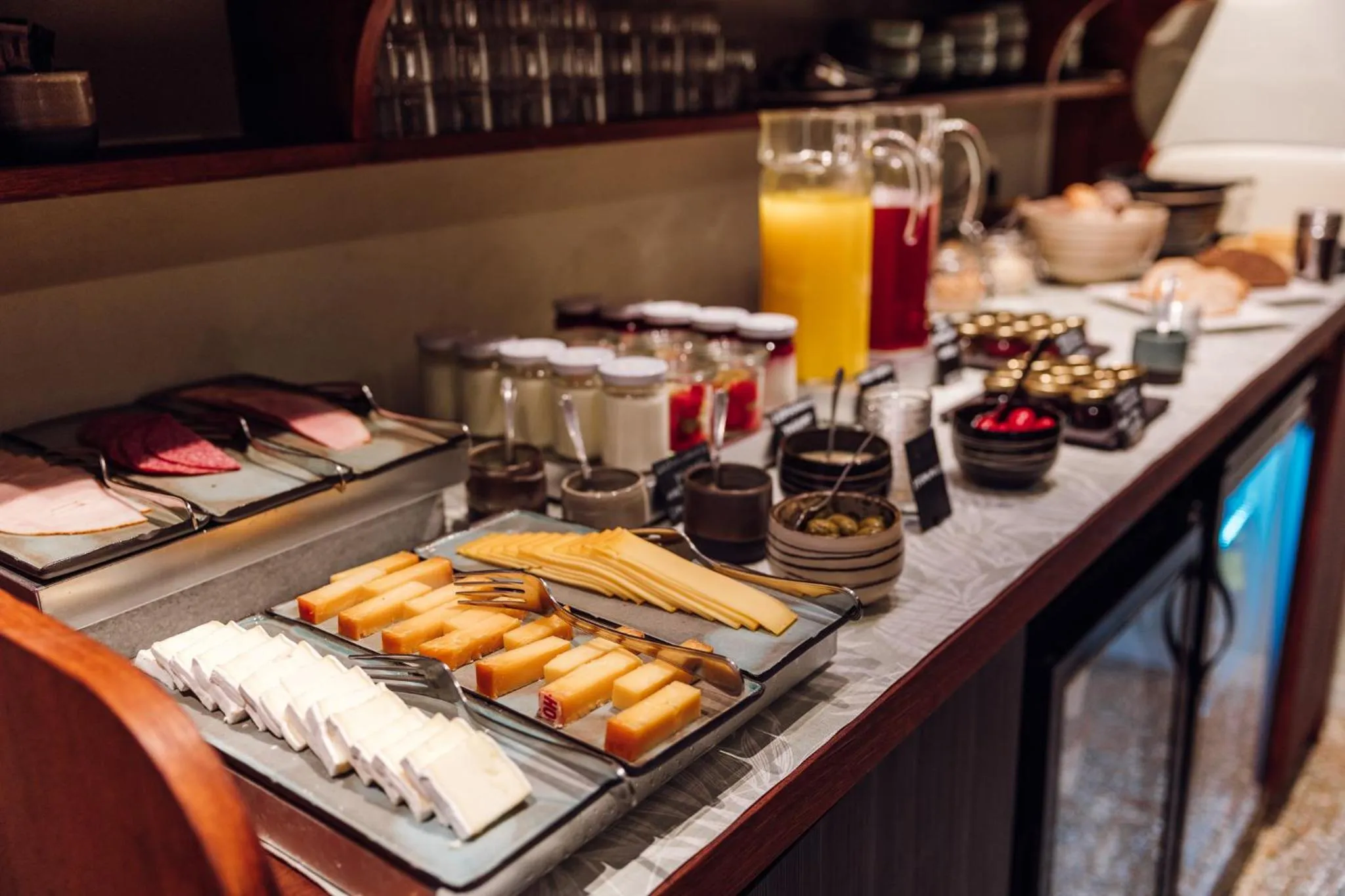 Continental breakfast in Boutique hotel Shamon