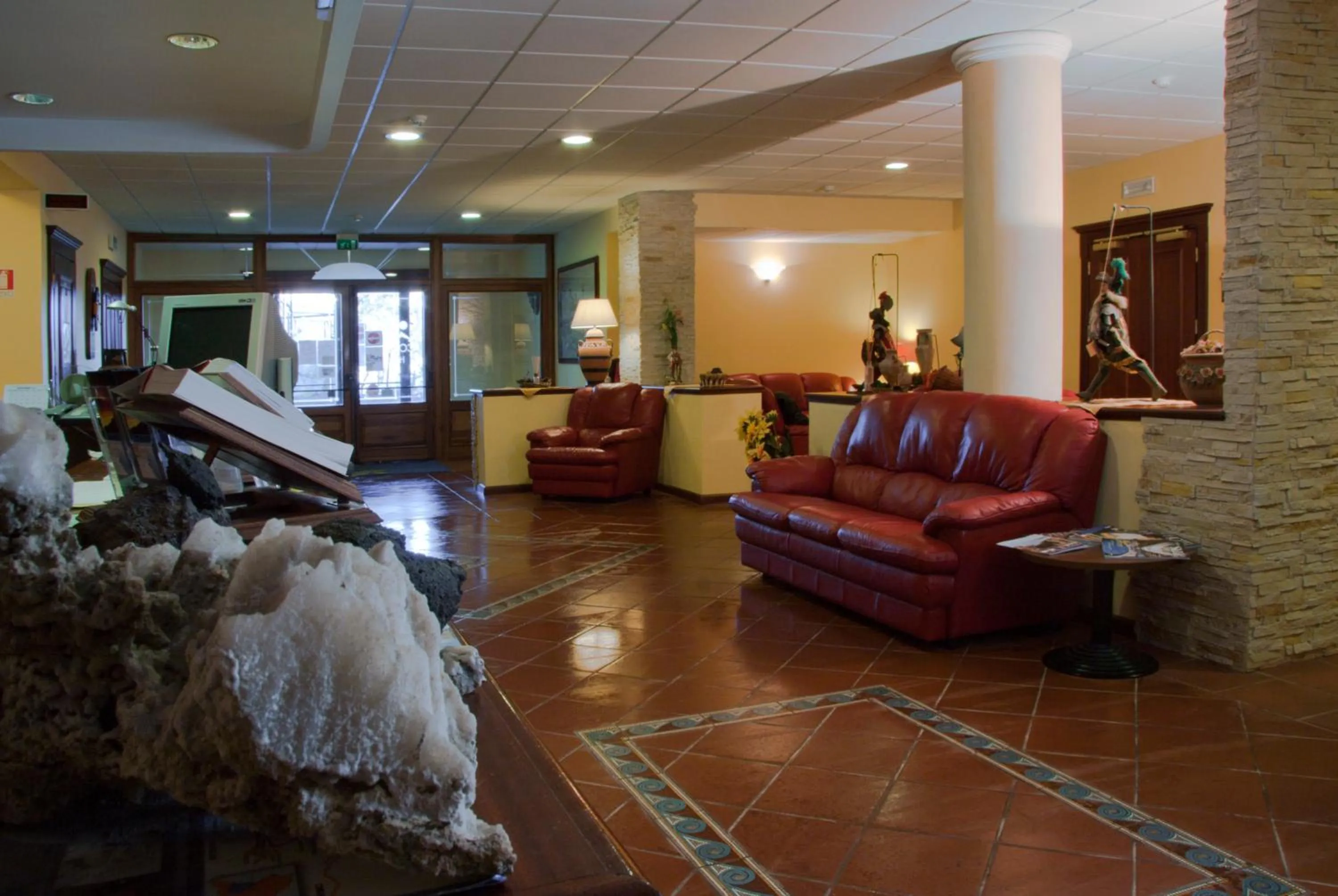Lobby or reception in Corsaro Etna Hotel&SPA