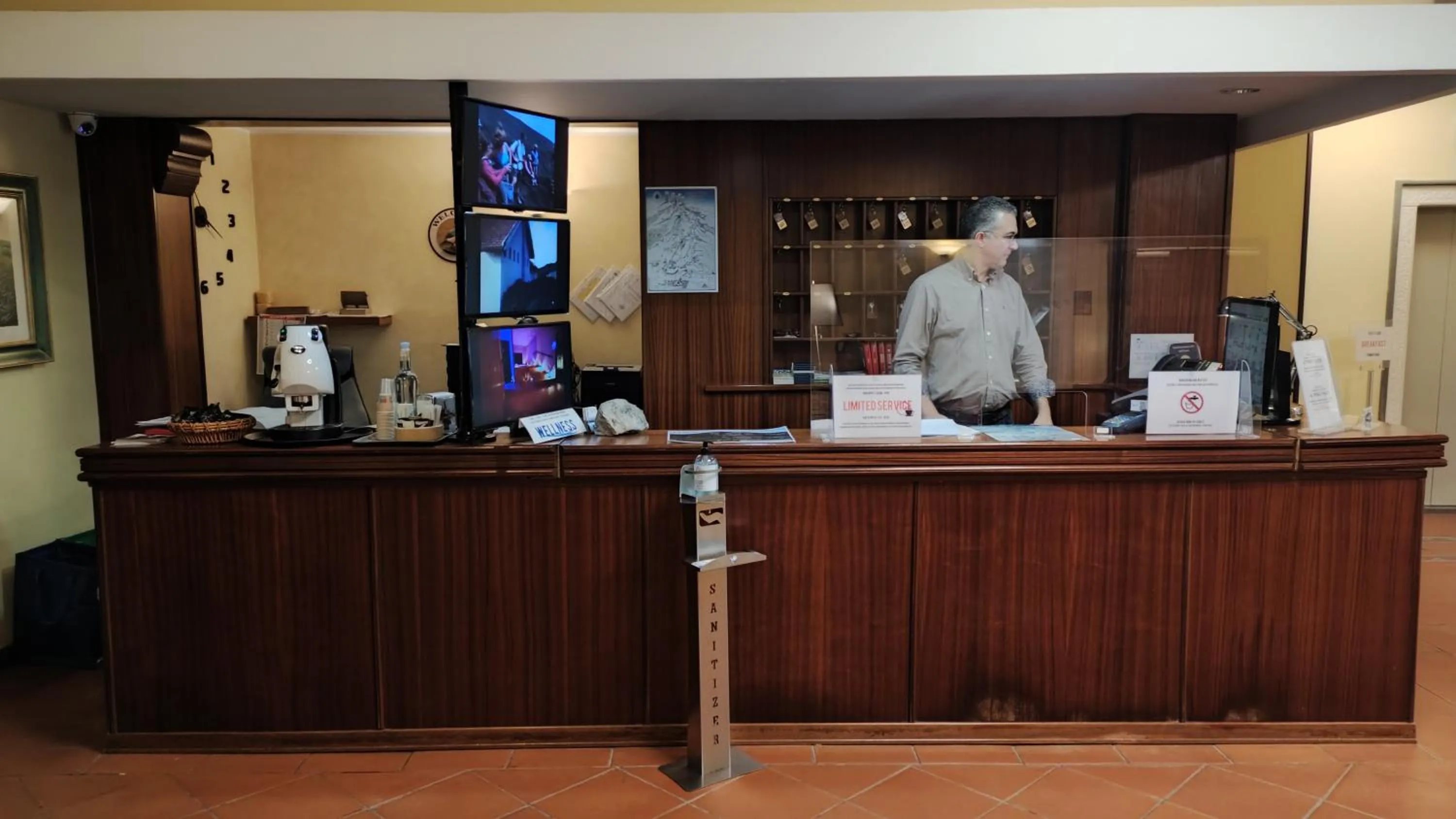 Lobby or reception in Corsaro Etna Hotel&SPA