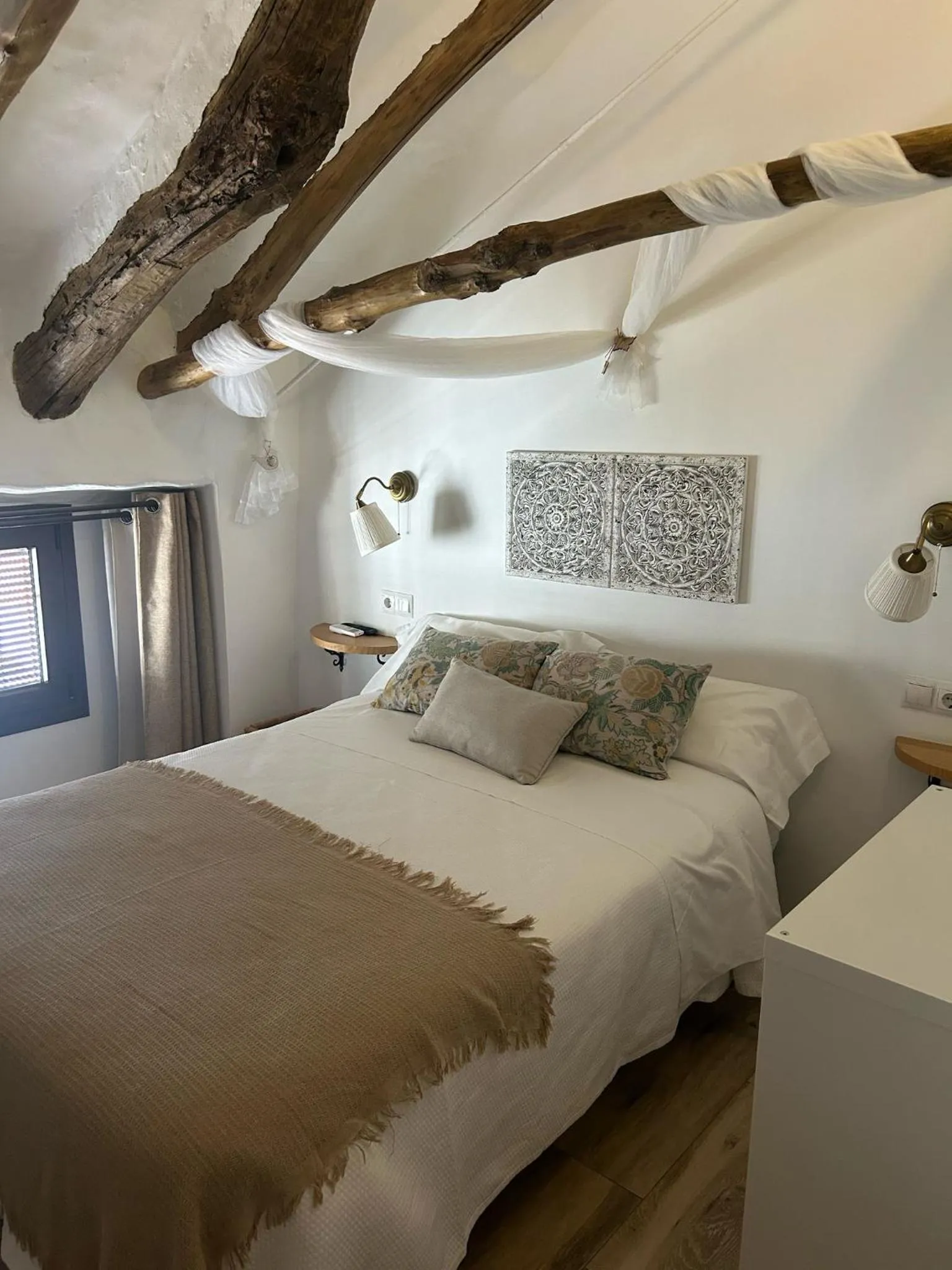 Bedroom, Bed in Casa Las Tinajas