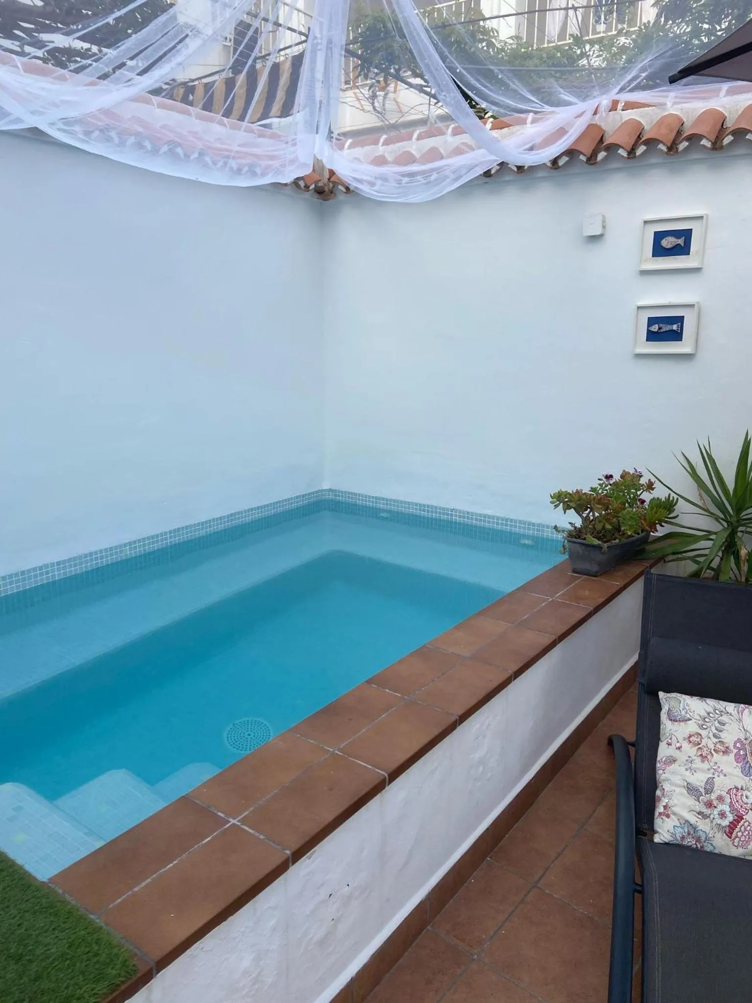 Swimming pool in Casa Las Tinajas