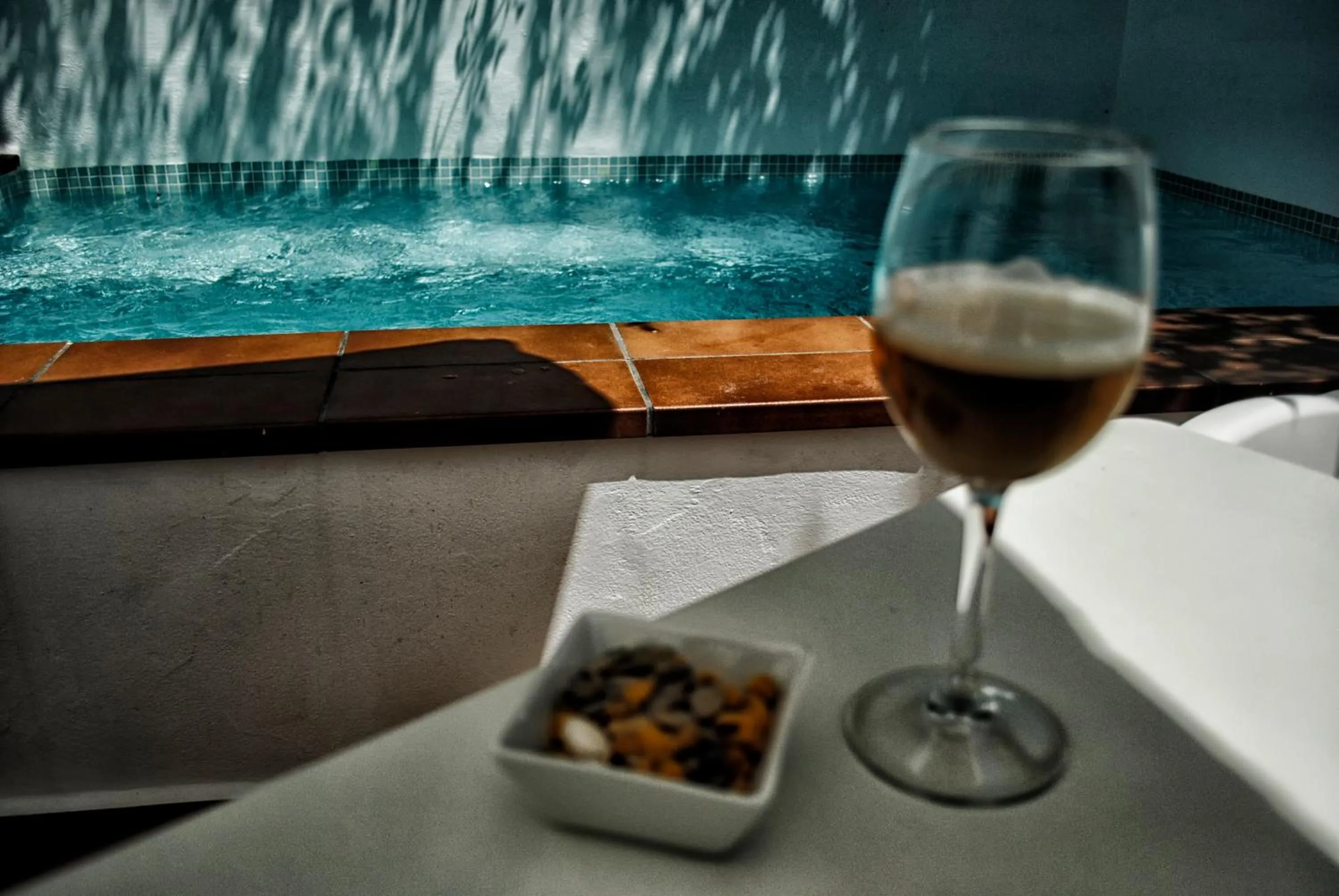 Swimming pool in Casa Las Tinajas