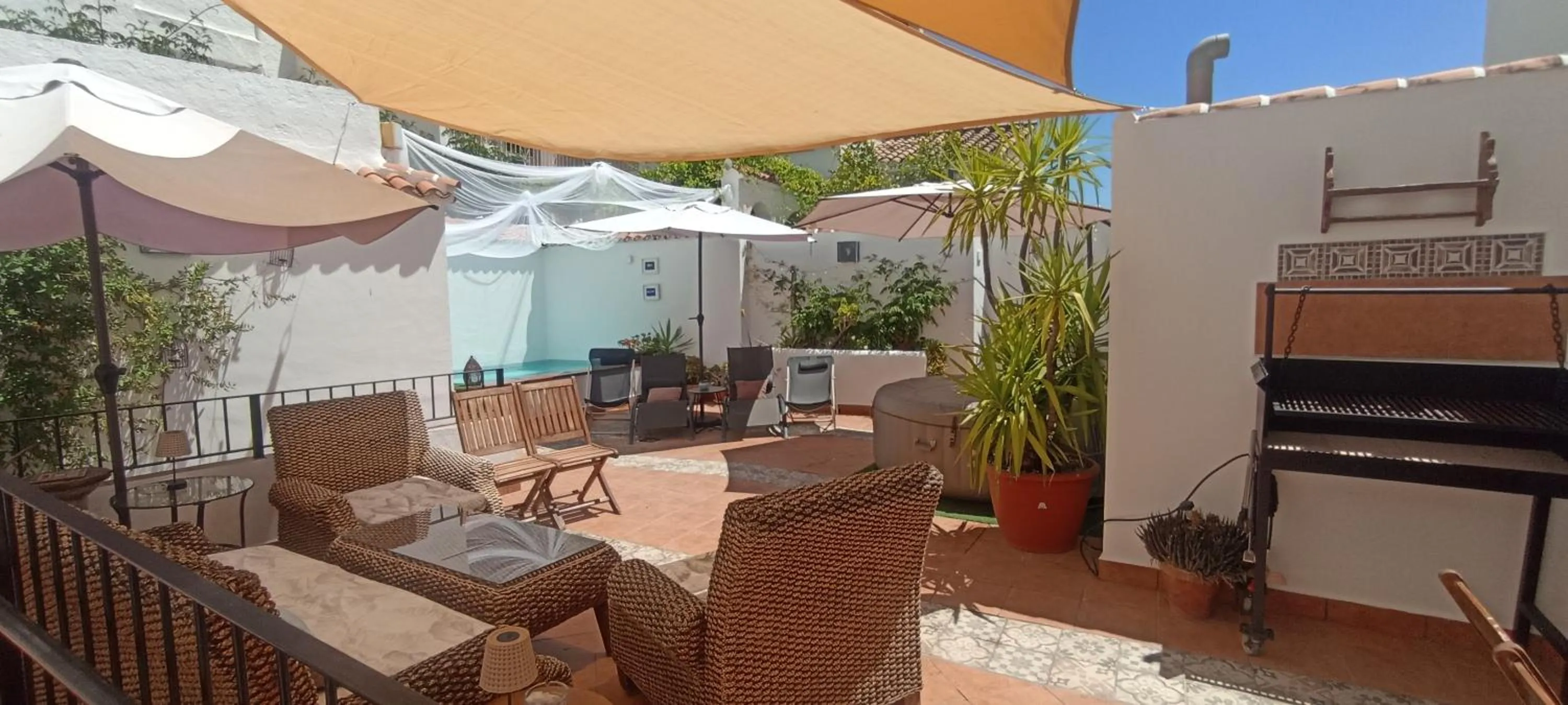 Patio in Casa Las Tinajas