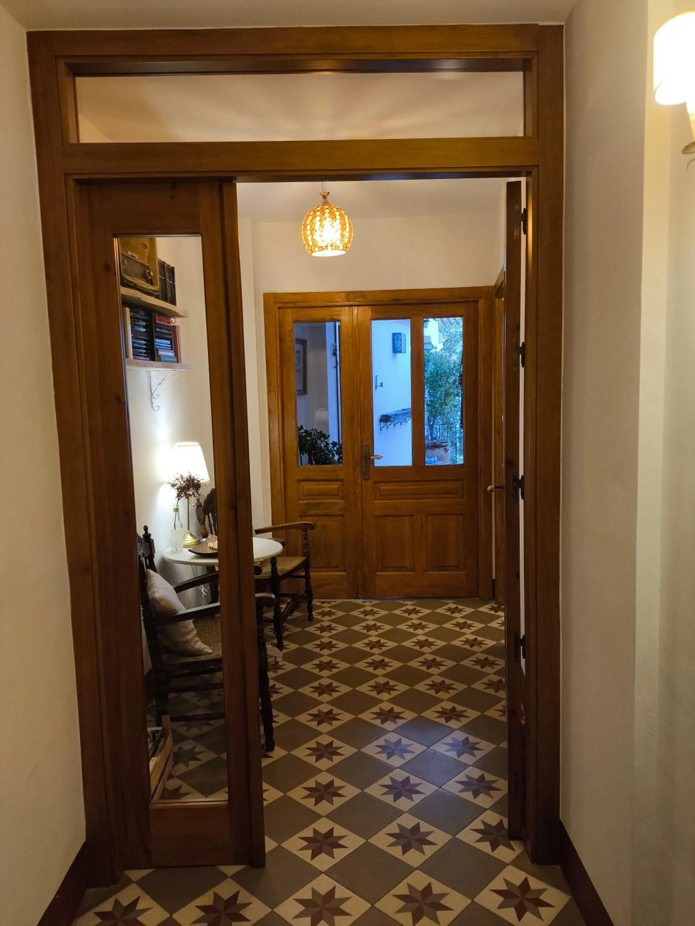 Seating area in Casa Las Tinajas