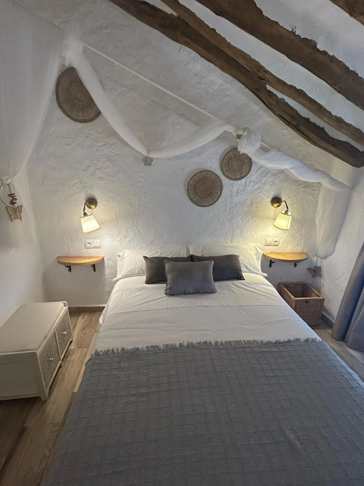 Bedroom, Bed in Casa Las Tinajas