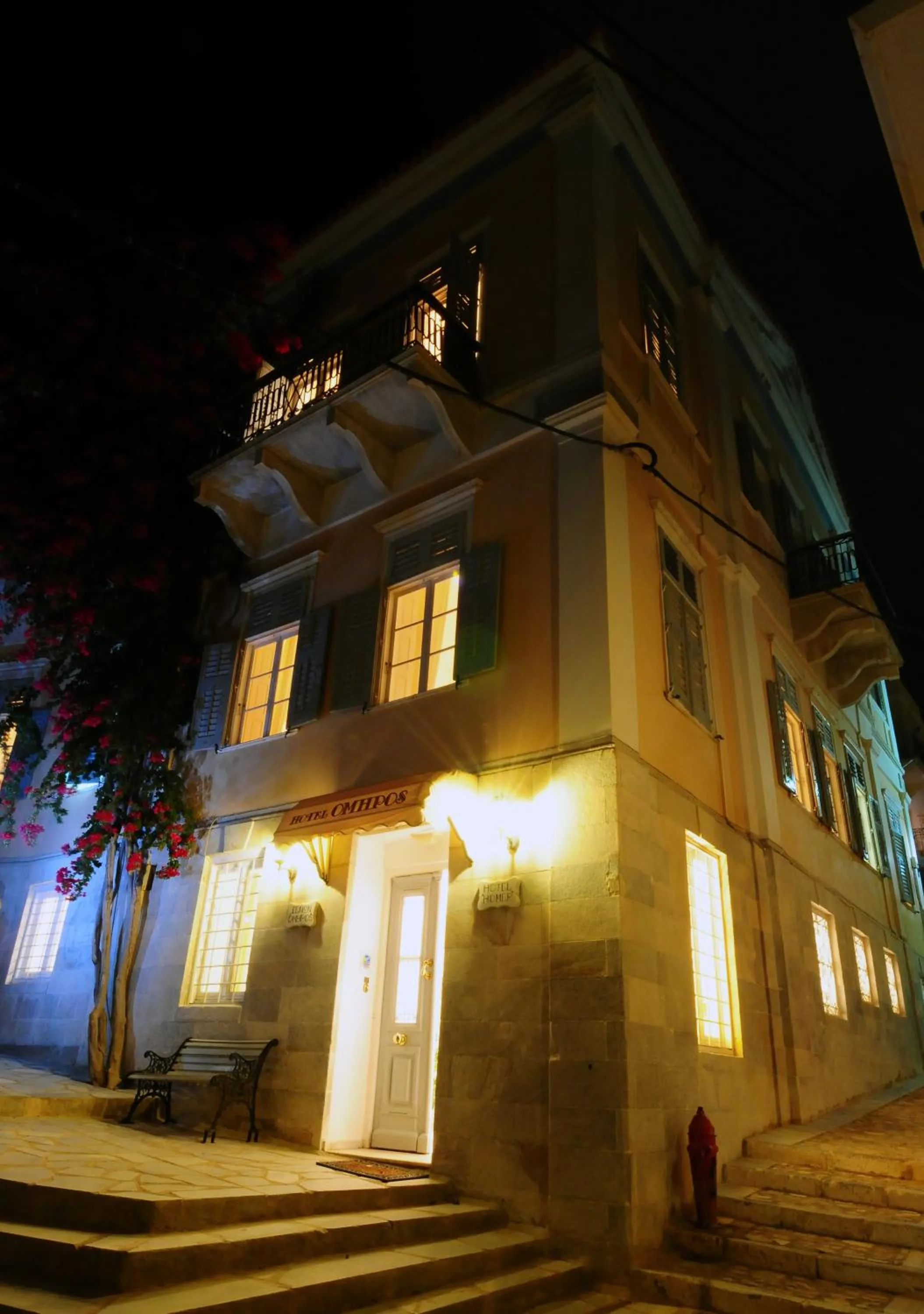 Property building in Hotel Omiros