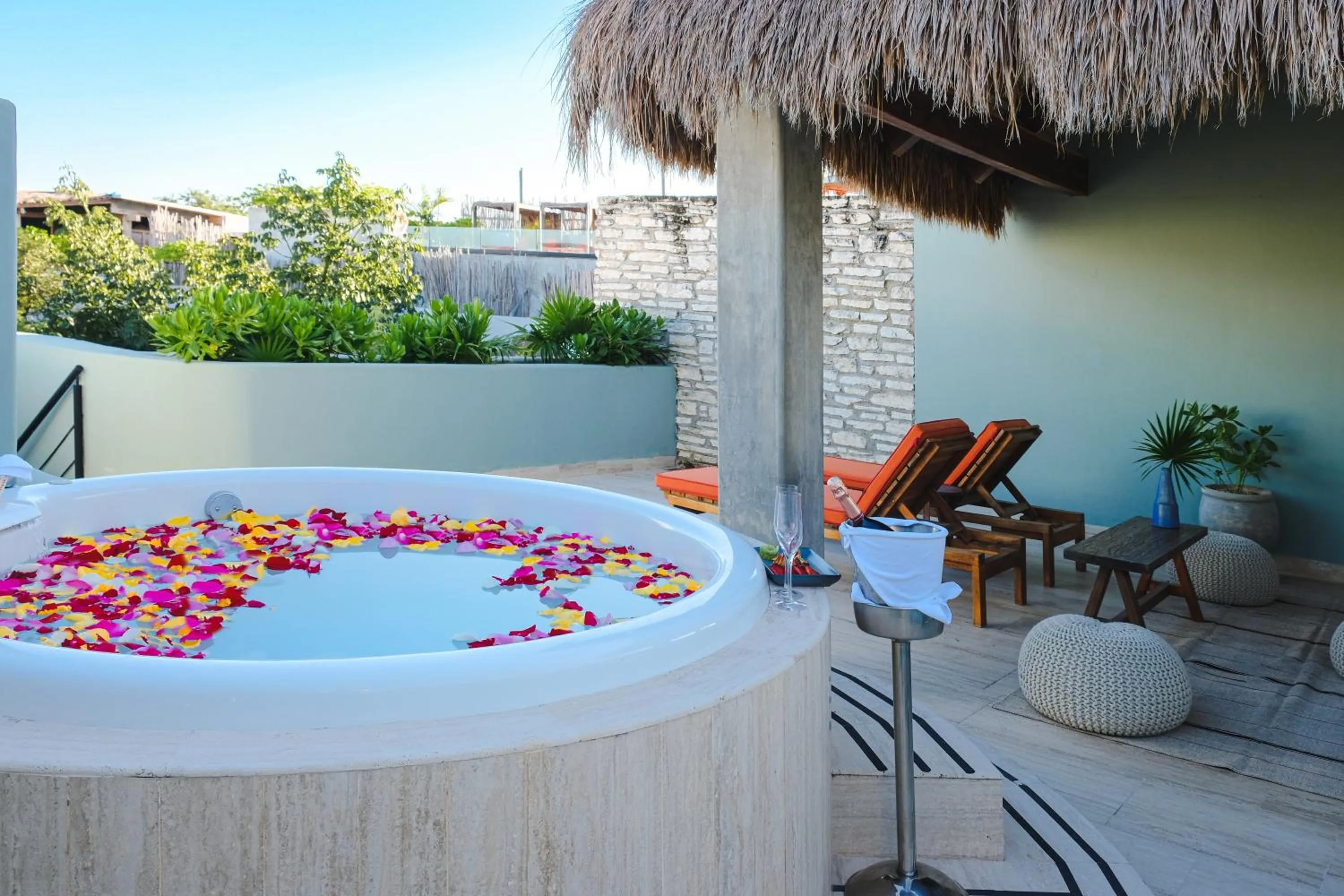 Hot Tub in Kimpton Aluna Resort Tulum by IHG