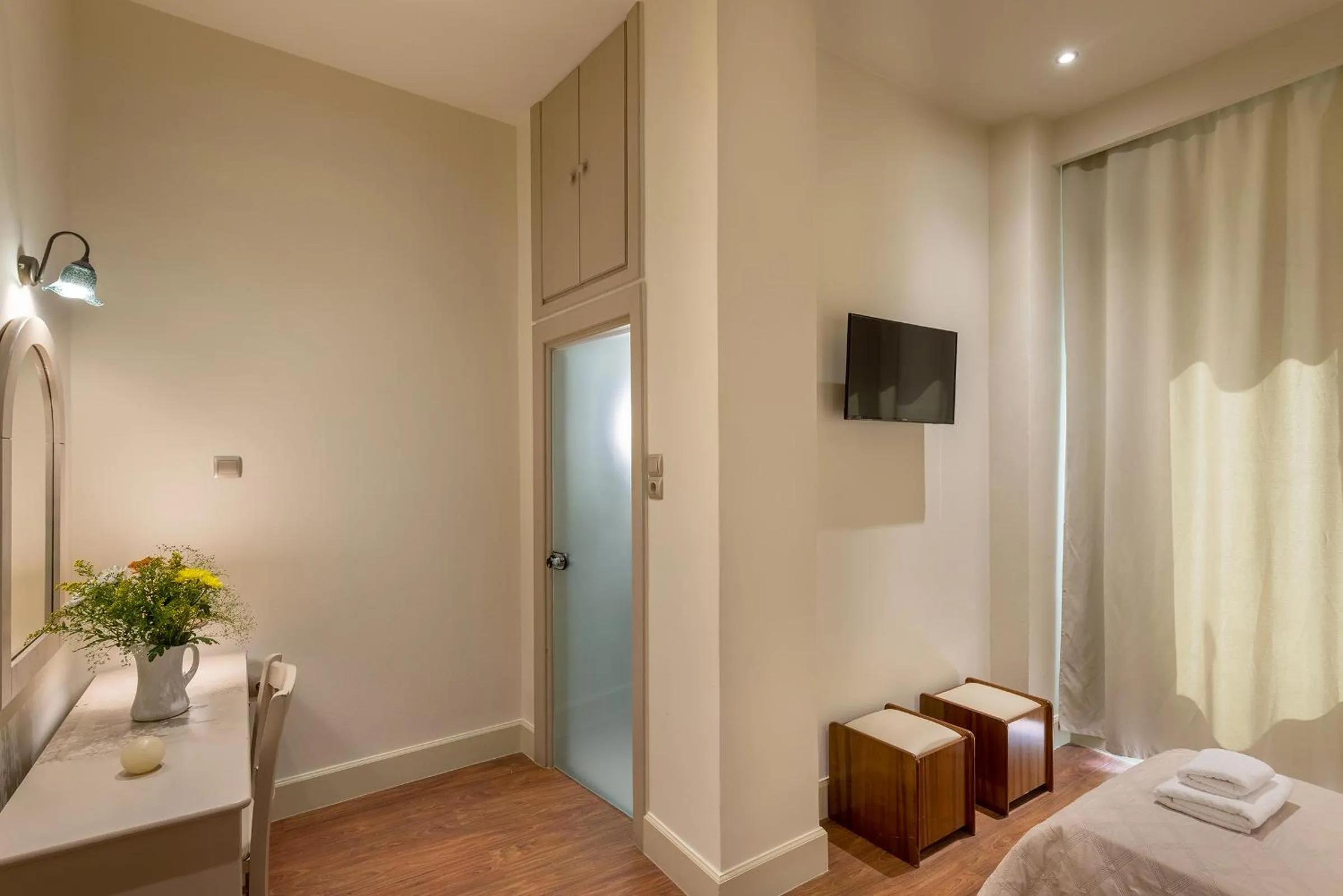 Bed in Hotel Palladion